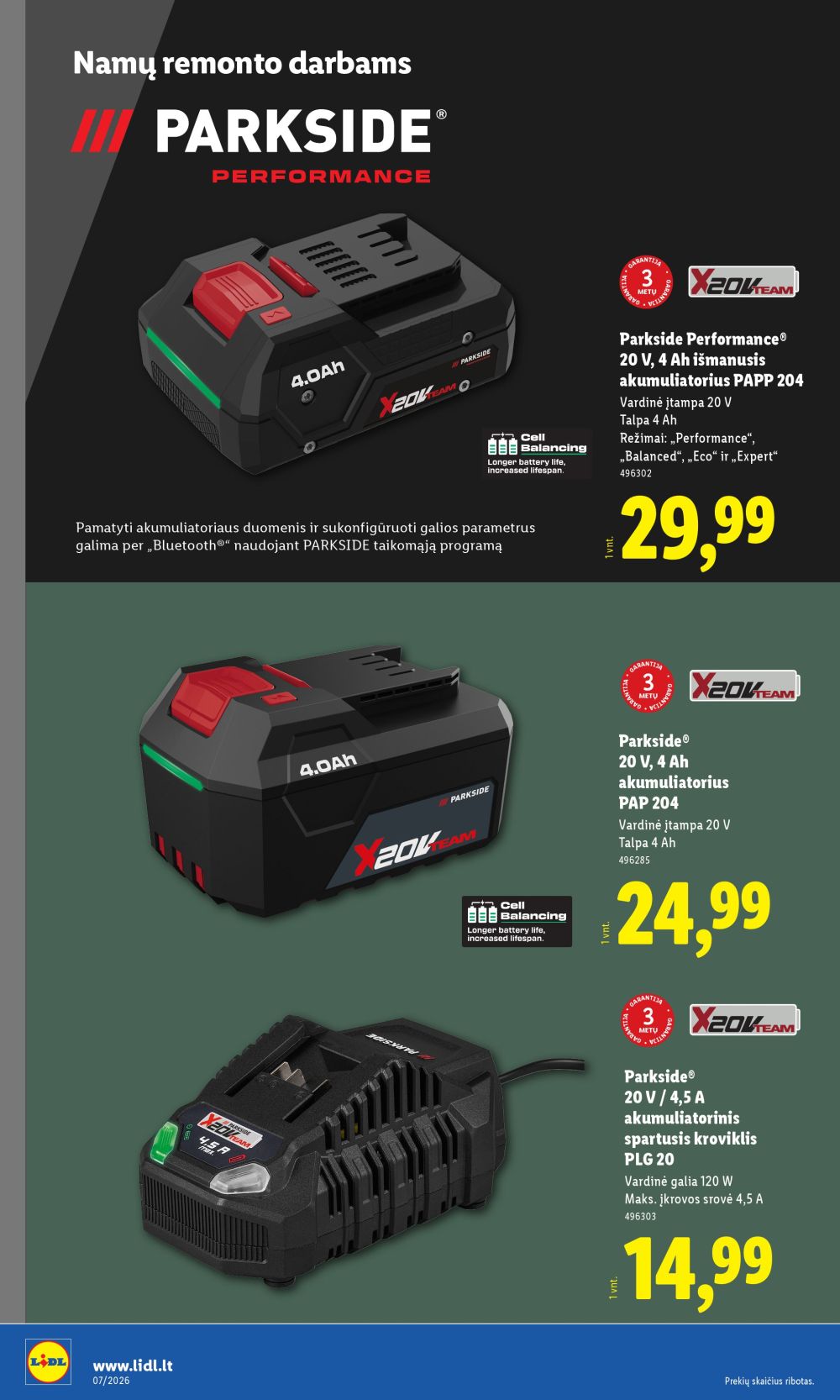 lidl - LIDL - Ne maisto prekių pasiūlymai (2026 02 09 - 2026 02 15) - page: 24