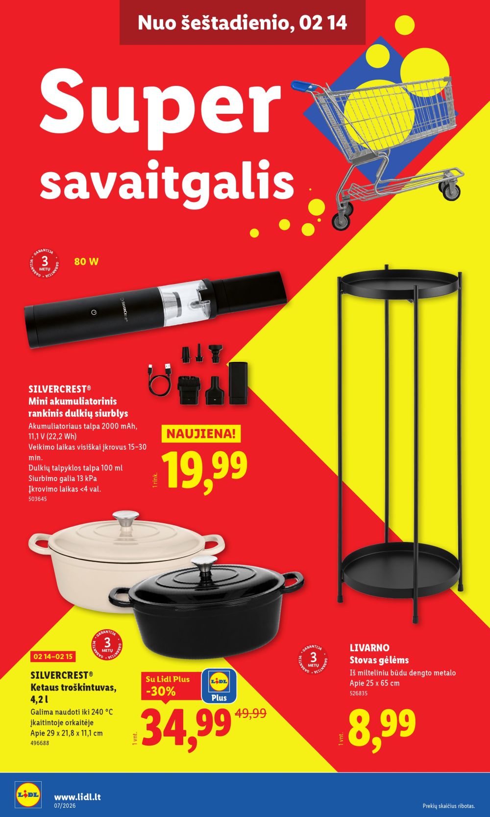 lidl - LIDL - Ne maisto prekių pasiūlymai (2026 02 09 - 2026 02 15) - page: 26