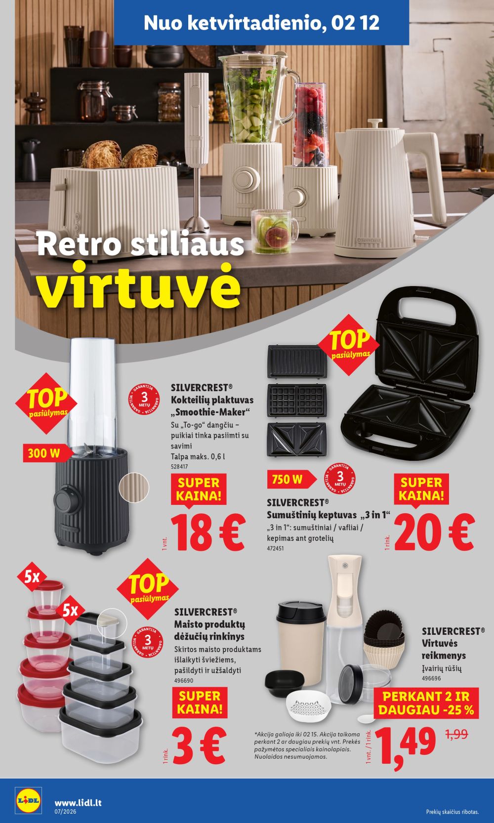 lidl - LIDL - Ne maisto prekių pasiūlymai (2026 02 09 - 2026 02 15) - page: 12