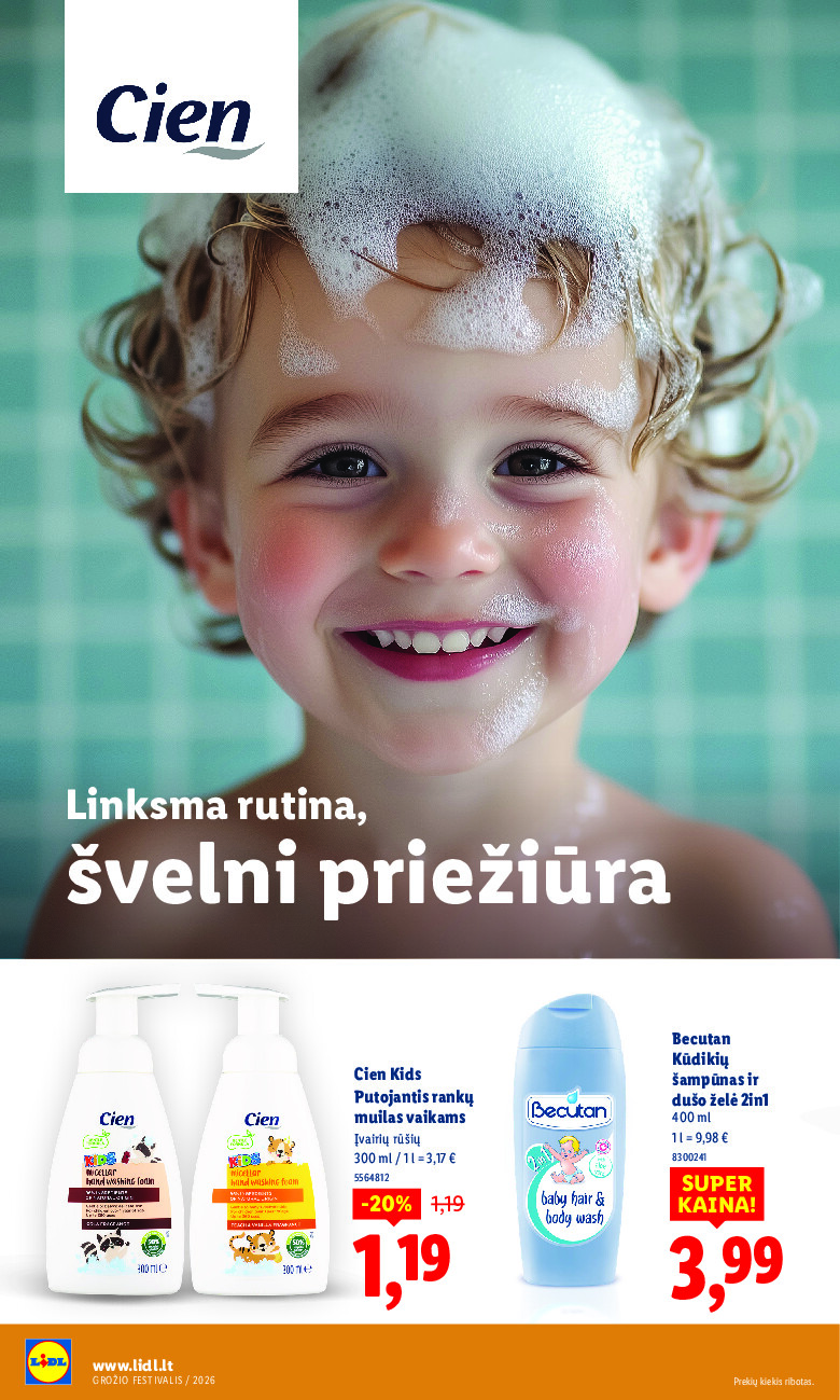 lidl - Grožio festivalis (2026-02-09 - 2026-02-25) - page: 22