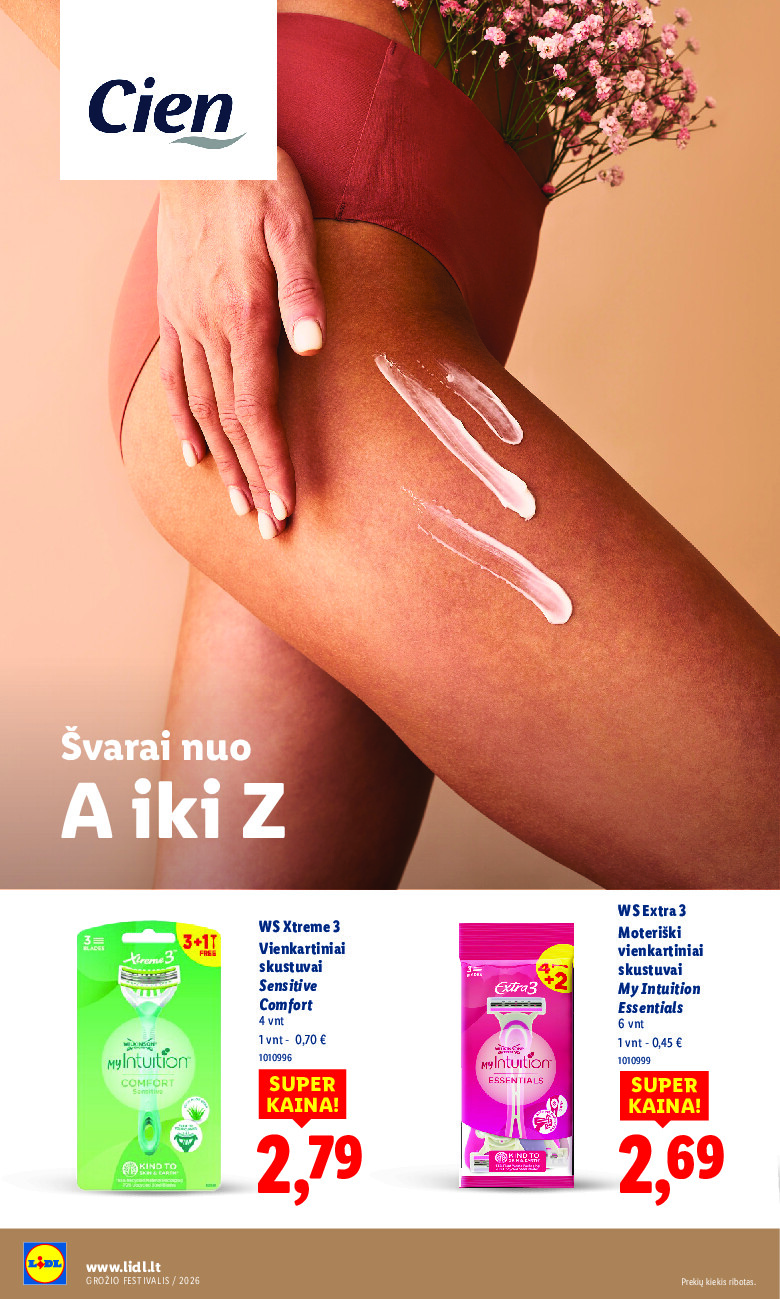 lidl - Grožio festivalis (2026-02-09 - 2026-02-25) - page: 16