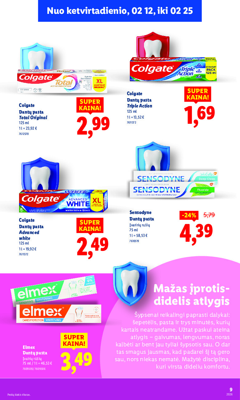 lidl - Grožio festivalis (2026-02-09 - 2026-02-25) - page: 9