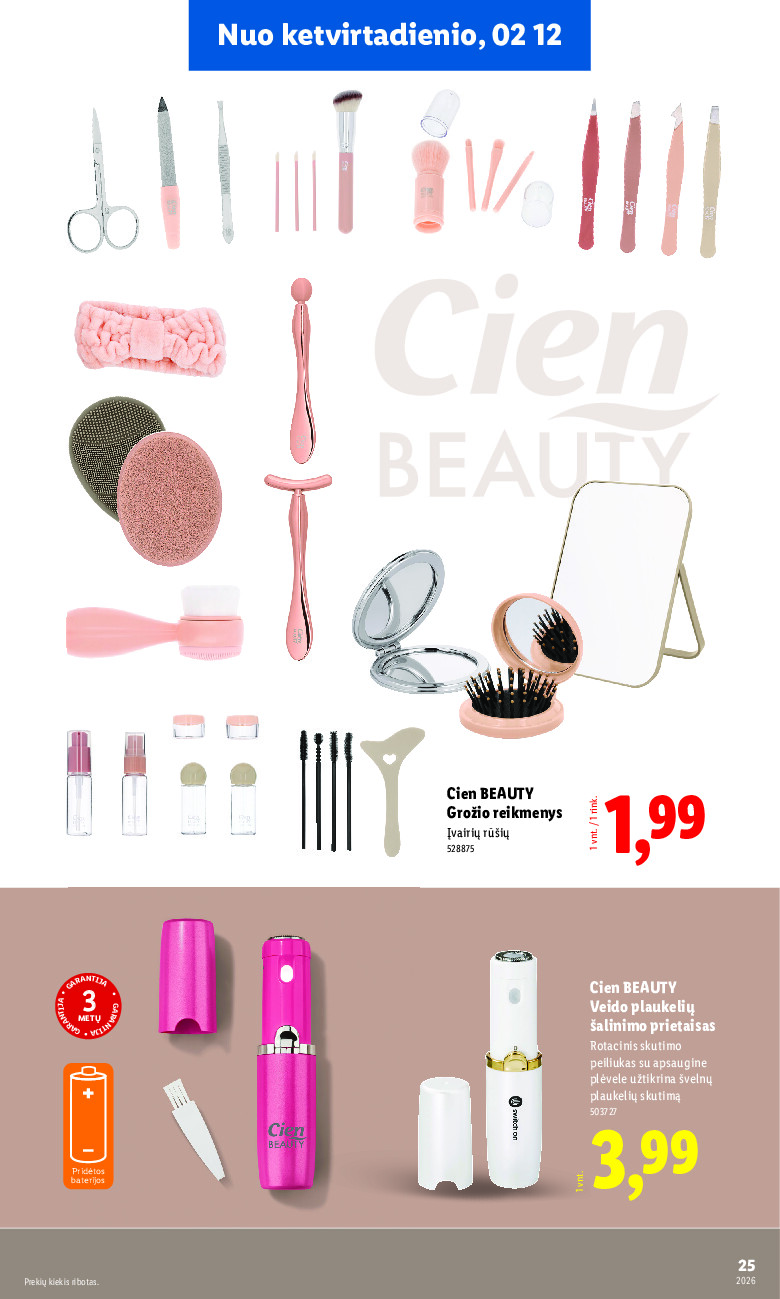 lidl - Grožio festivalis (2026-02-09 - 2026-02-25) - page: 25