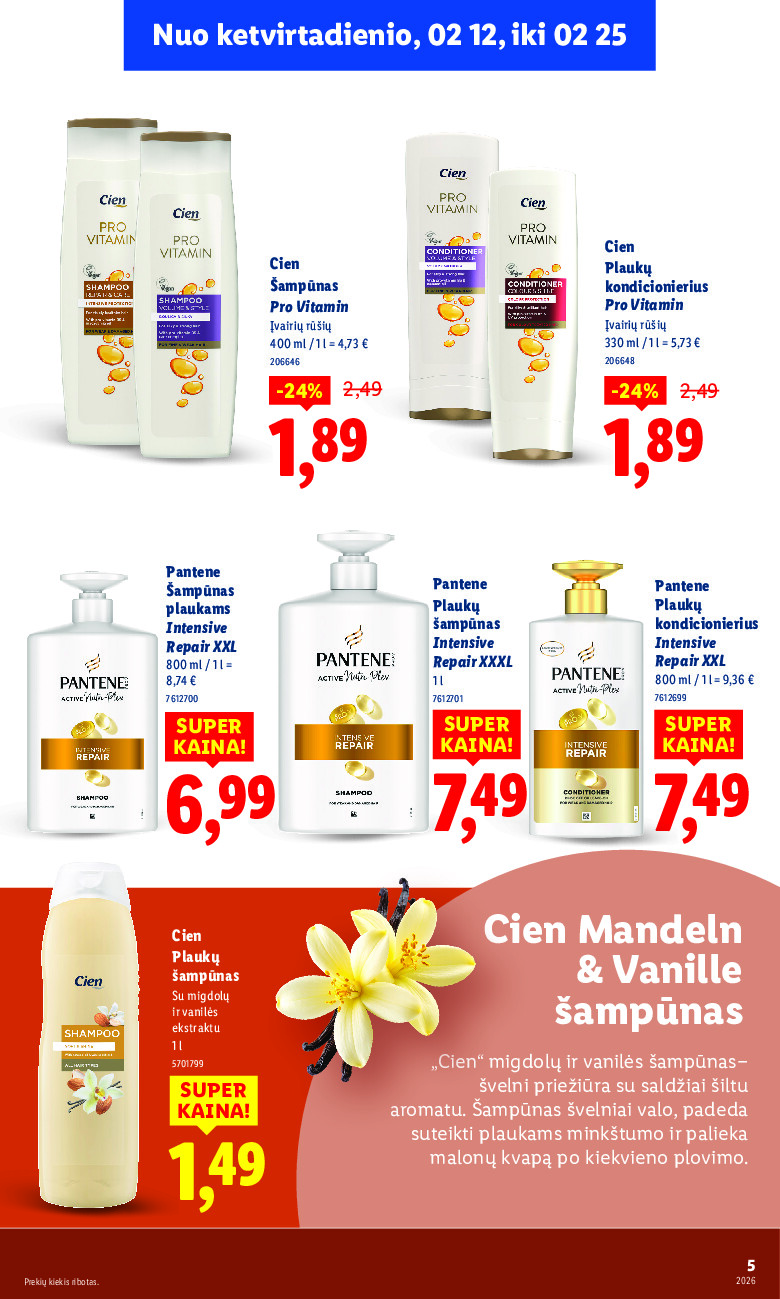 lidl - Grožio festivalis (2026-02-09 - 2026-02-25) - page: 5