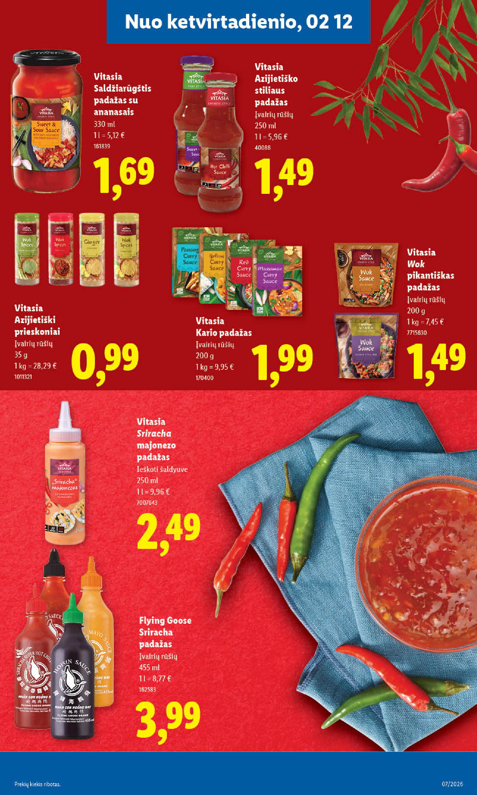 lidl - MAISTO PREKIŲ PASIŪLYMAI (2026-02-09 - 2026-02-15) - page: 23