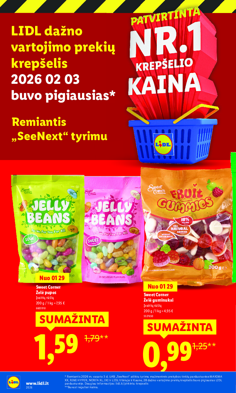 lidl - Ne akcija, o nauja kaina (2026-01-05 - 2026-02-22) - page: 6