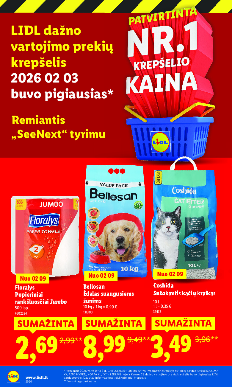 lidl - Ne akcija, o nauja kaina (2026-01-05 - 2026-02-22) - page: 8