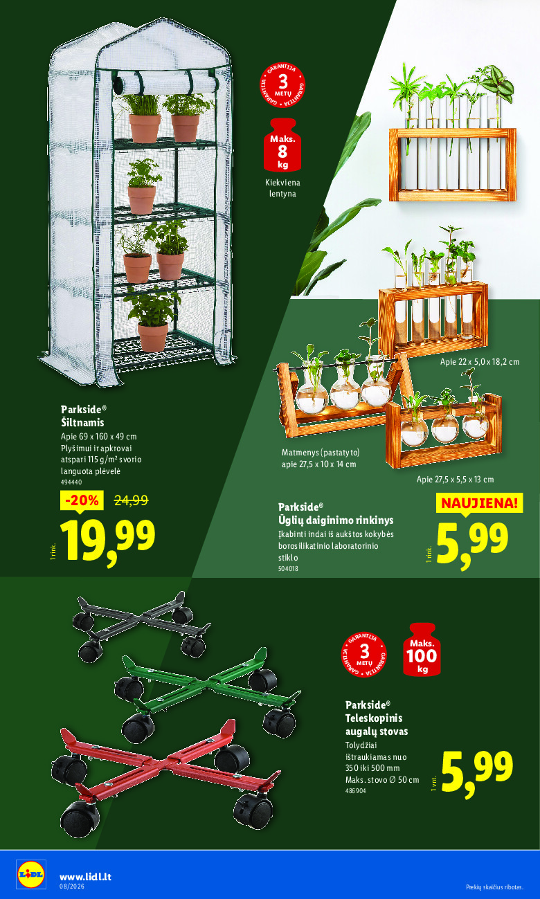 lidl - NE MAISTO PREKIŲ PASIŪLYMAI (2026-02-16 - 2026-02-22) - page: 18