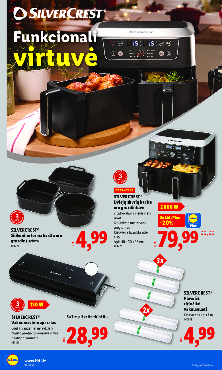 lidl - NE MAISTO PREKIŲ PASIŪLYMAI (2026-02-16 - 2026-02-22) - page: 20