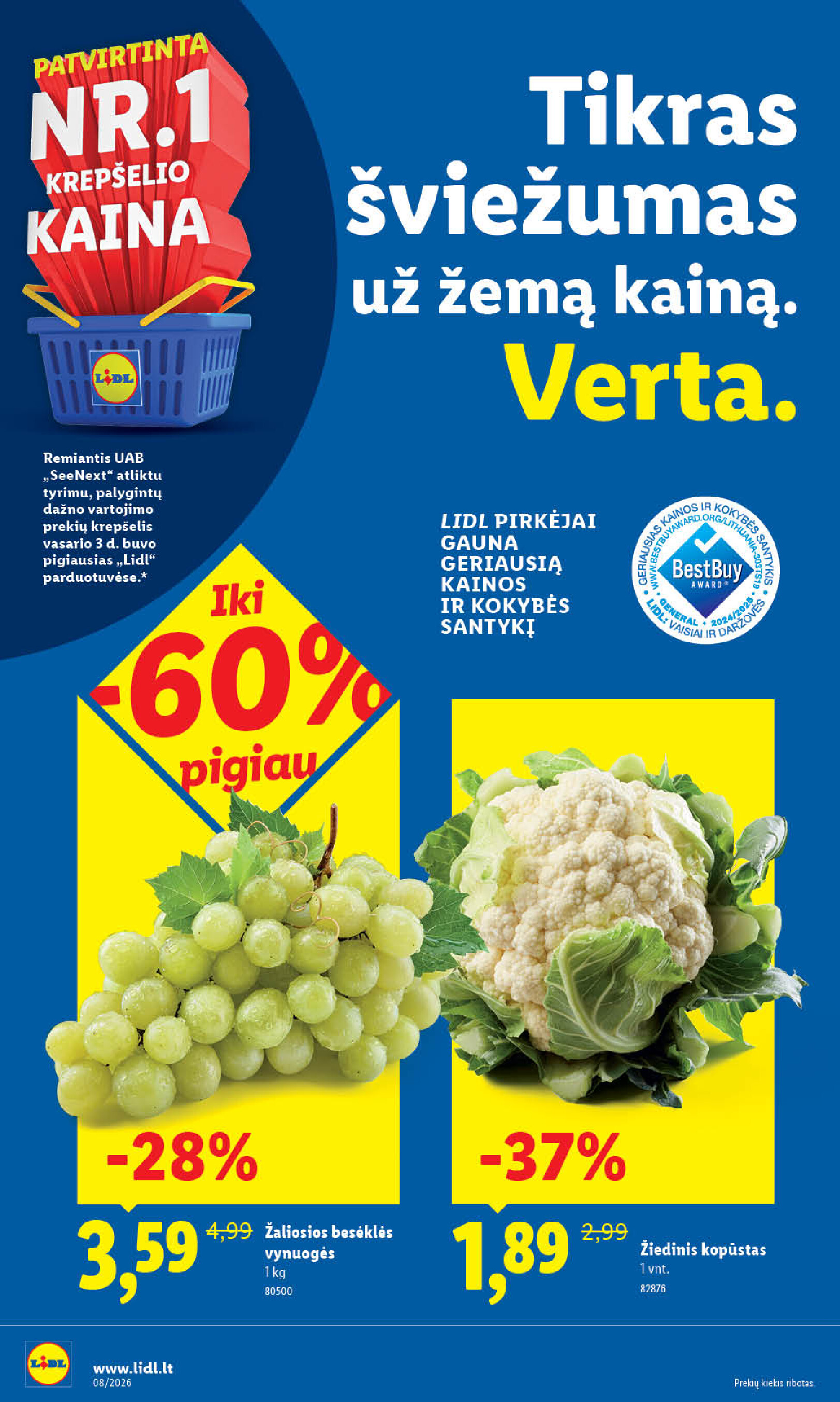 lidl - MAISTO PREKIŲ PASIŪLYMAI (2026-02-16 - 2026-02-22) - page: 36