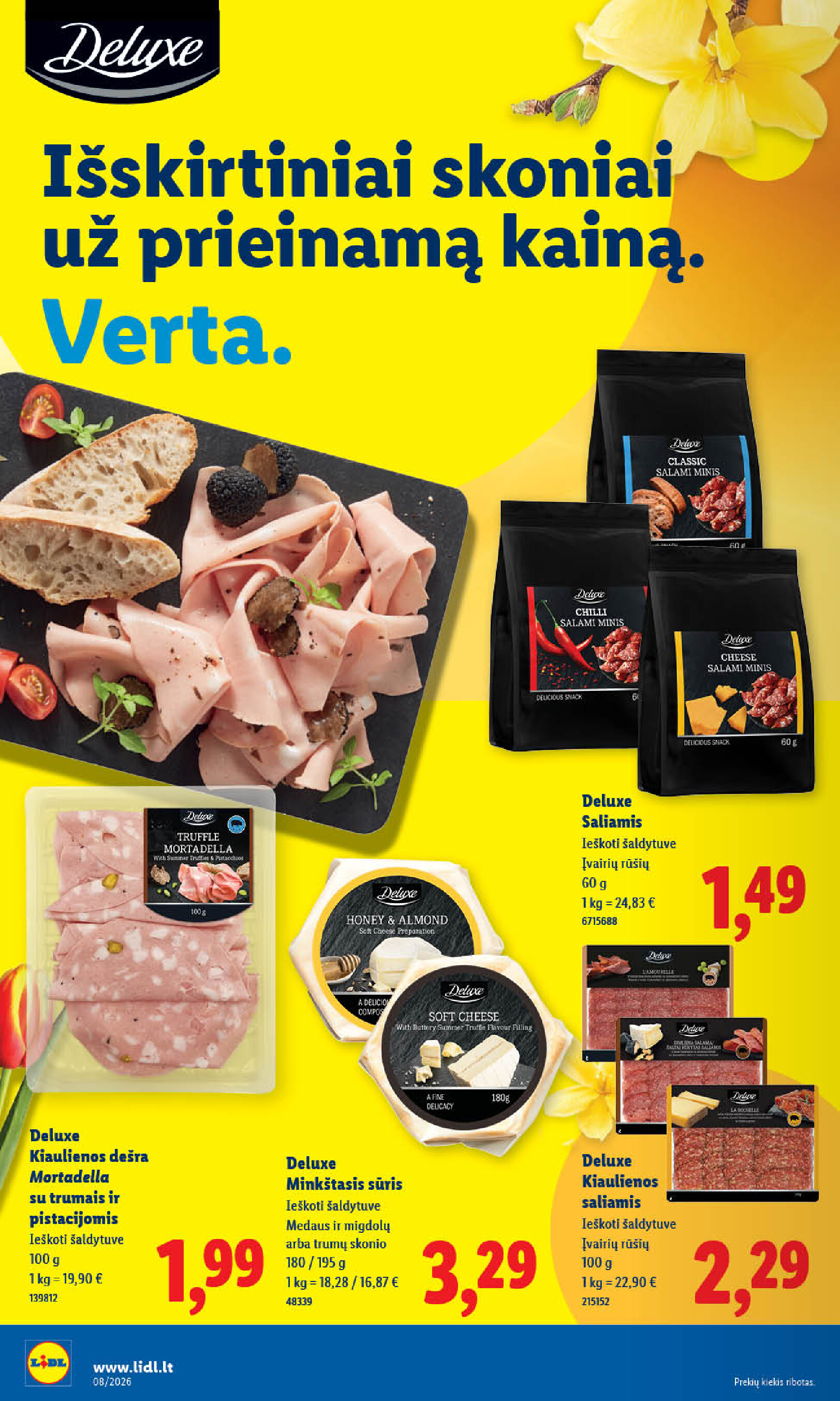 lidl - MAISTO PREKIŲ PASIŪLYMAI (2026-02-16 - 2026-02-22) - page: 10