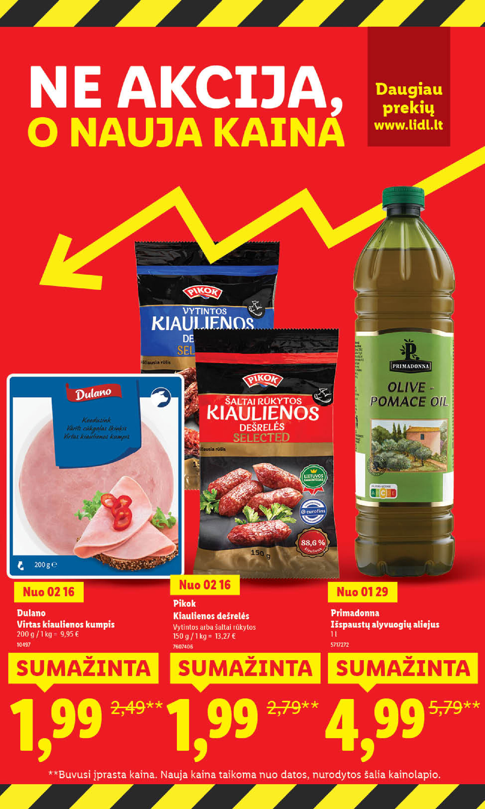 lidl - MAISTO PREKIŲ PASIŪLYMAI (2026-02-16 - 2026-02-22) - page: 3