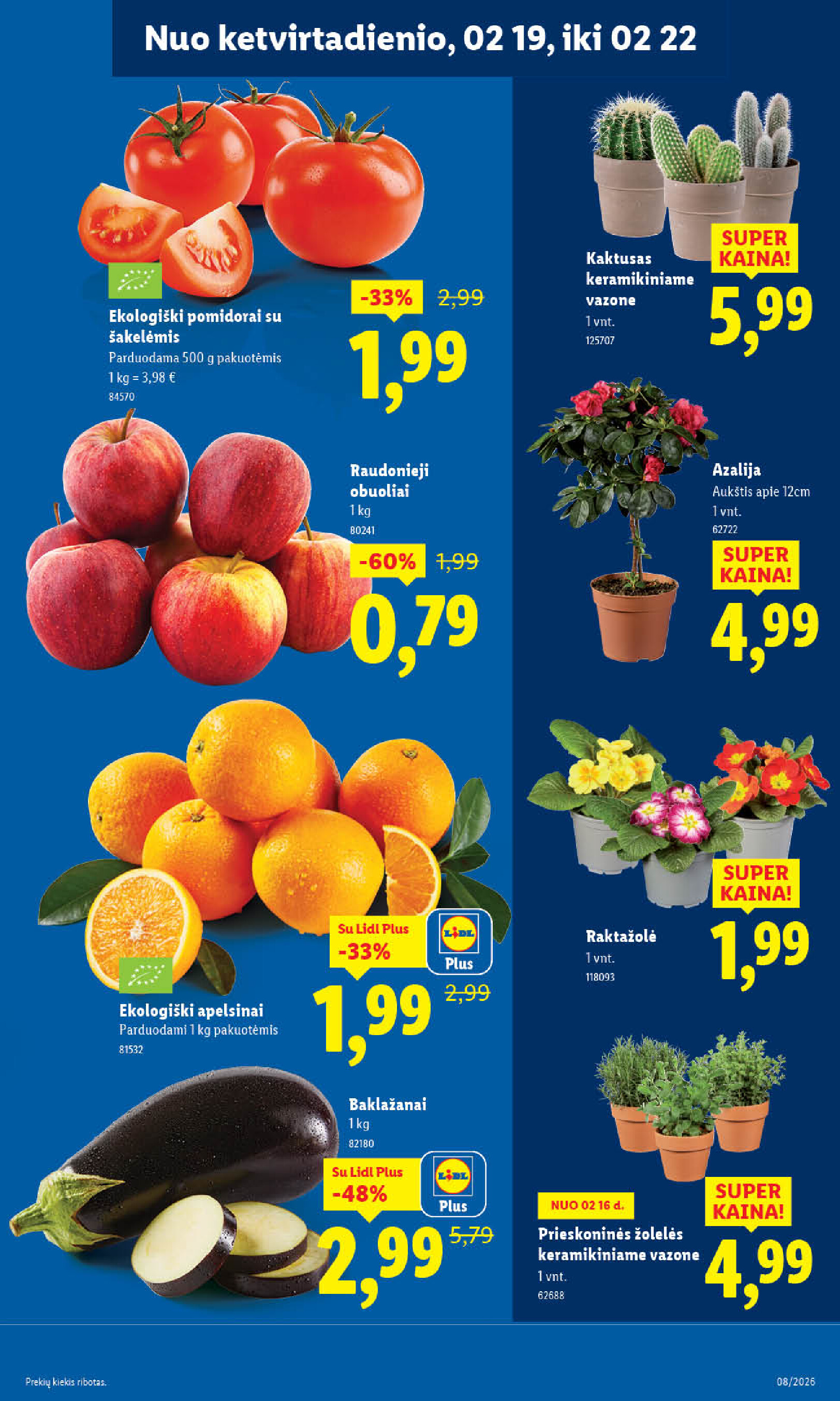 lidl - MAISTO PREKIŲ PASIŪLYMAI (2026-02-16 - 2026-02-22) - page: 37