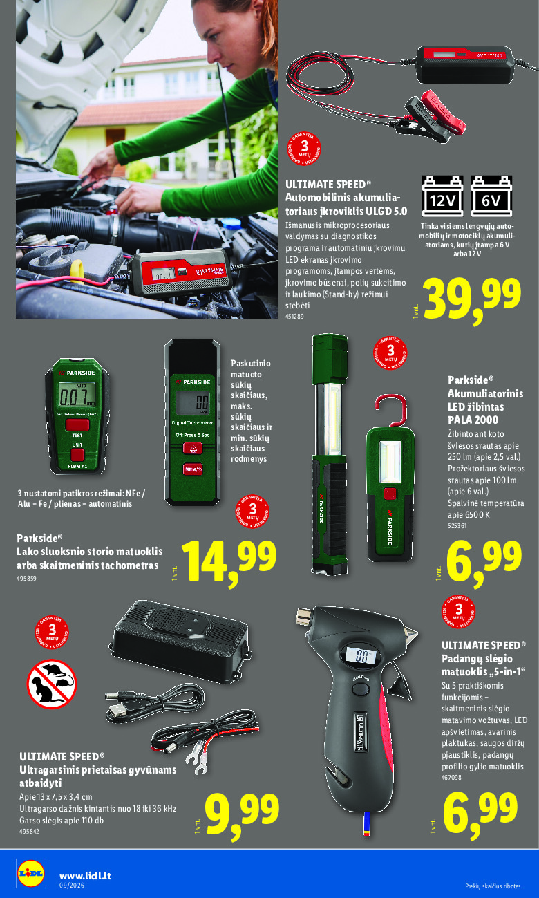 lidl - NE MAISTO PREKIŲ PASIŪLYMAI (2026-02-23 - 2026-03-01) - page: 16