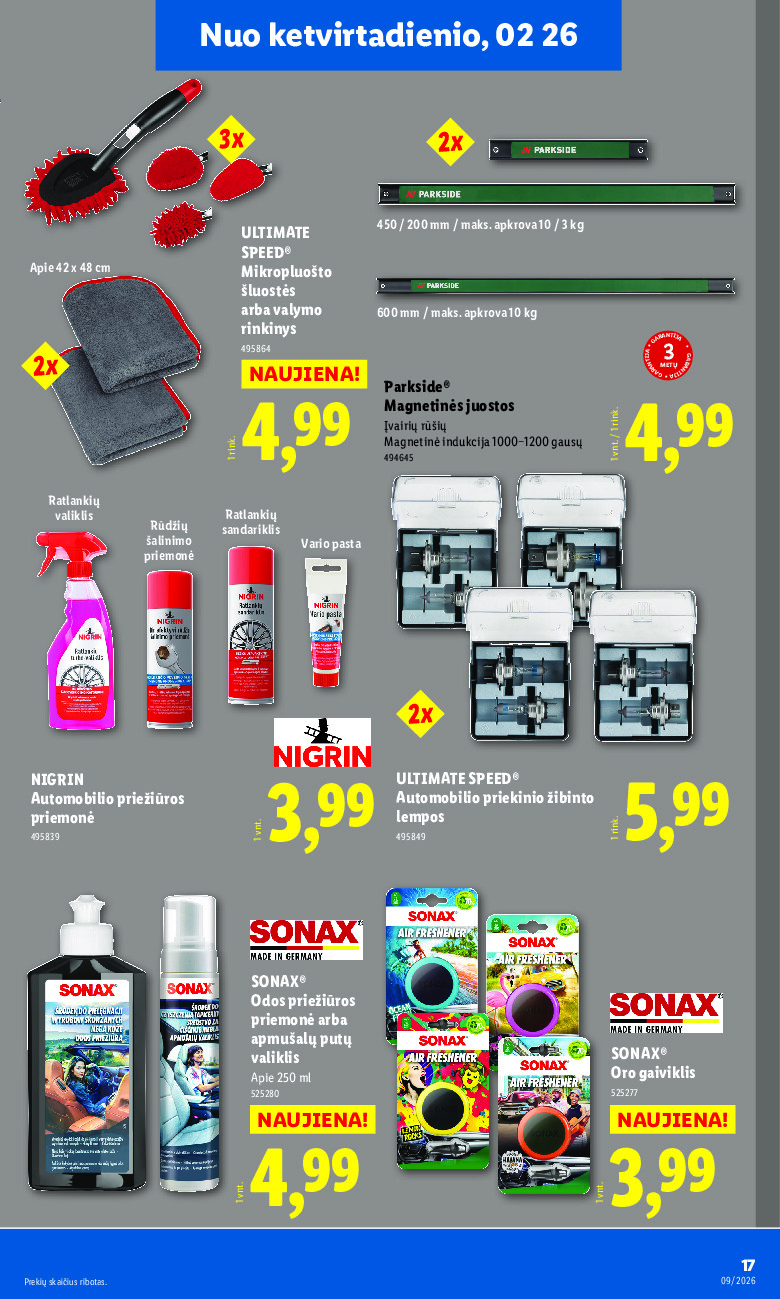 lidl - NE MAISTO PREKIŲ PASIŪLYMAI (2026-02-23 - 2026-03-01) - page: 17