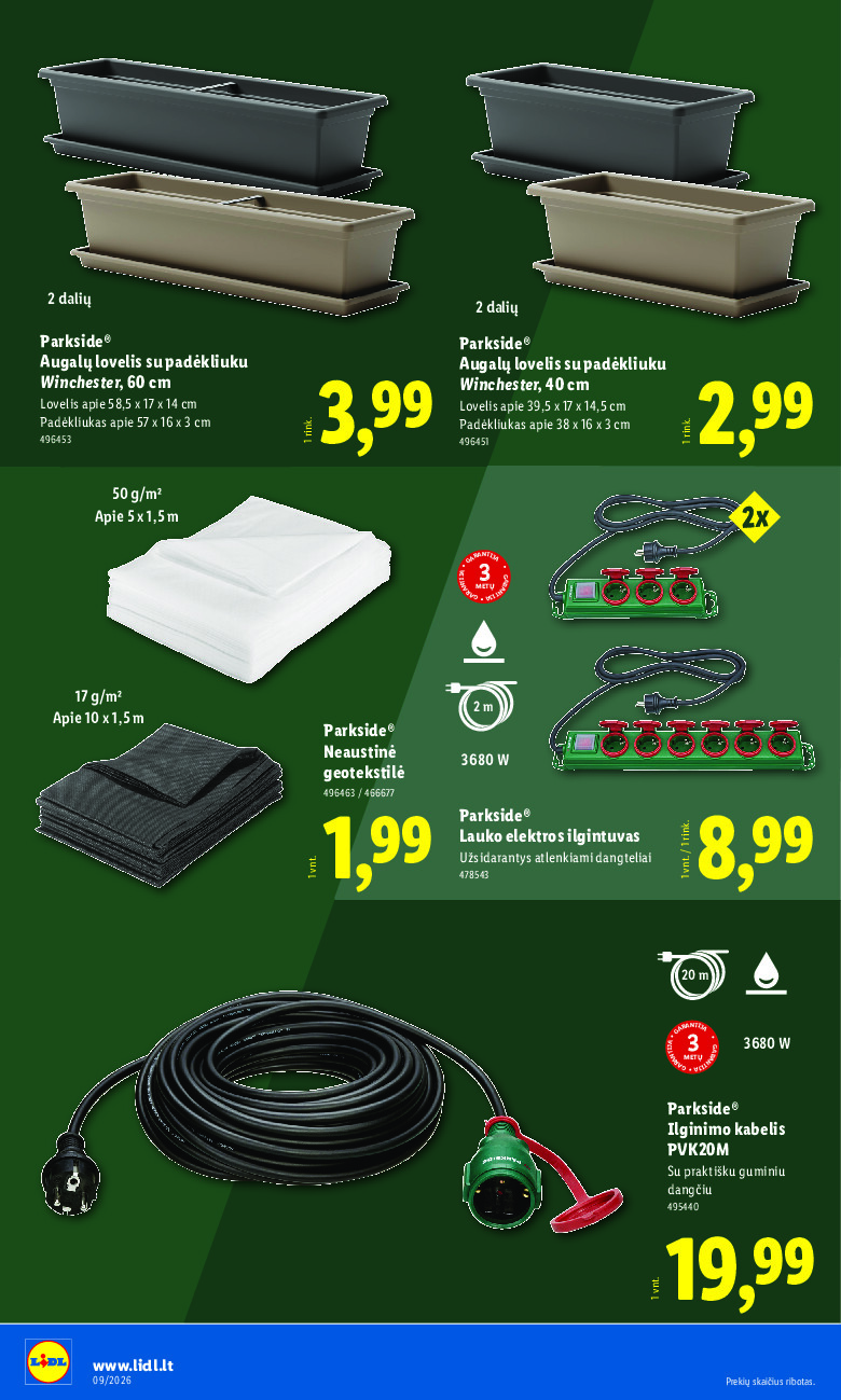 lidl - NE MAISTO PREKIŲ PASIŪLYMAI (2026-02-23 - 2026-03-01) - page: 24