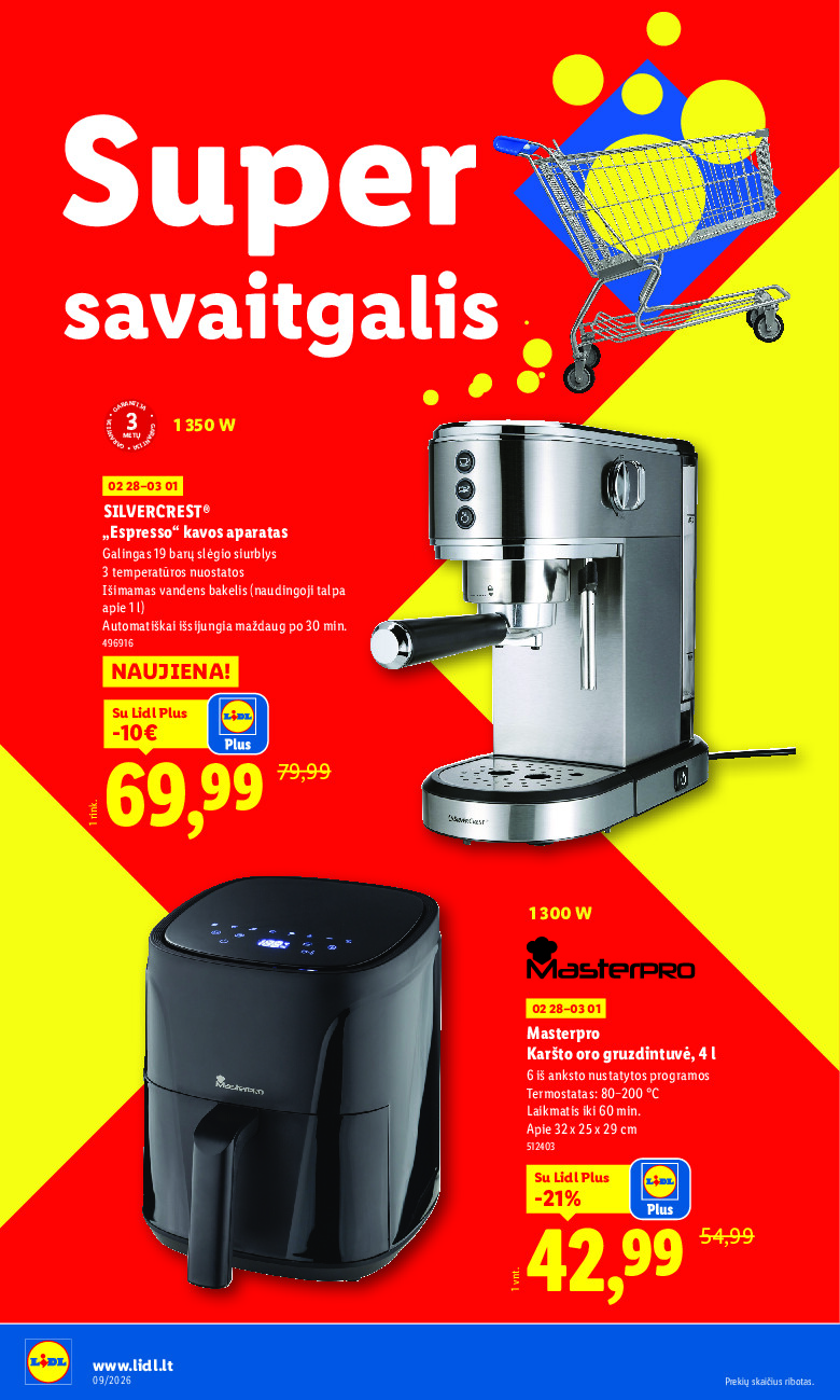 lidl - NE MAISTO PREKIŲ PASIŪLYMAI (2026-02-23 - 2026-03-01) - page: 26