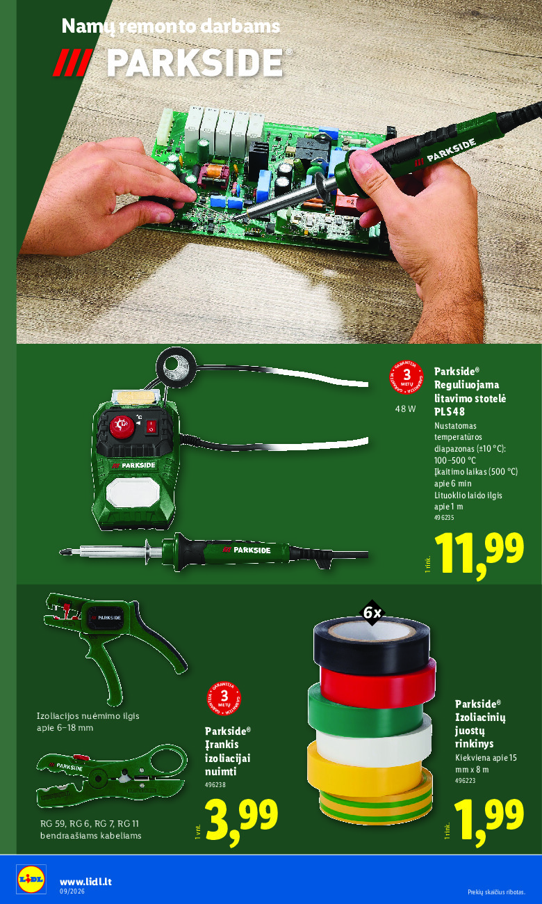 lidl - NE MAISTO PREKIŲ PASIŪLYMAI (2026-02-23 - 2026-03-01) - page: 8