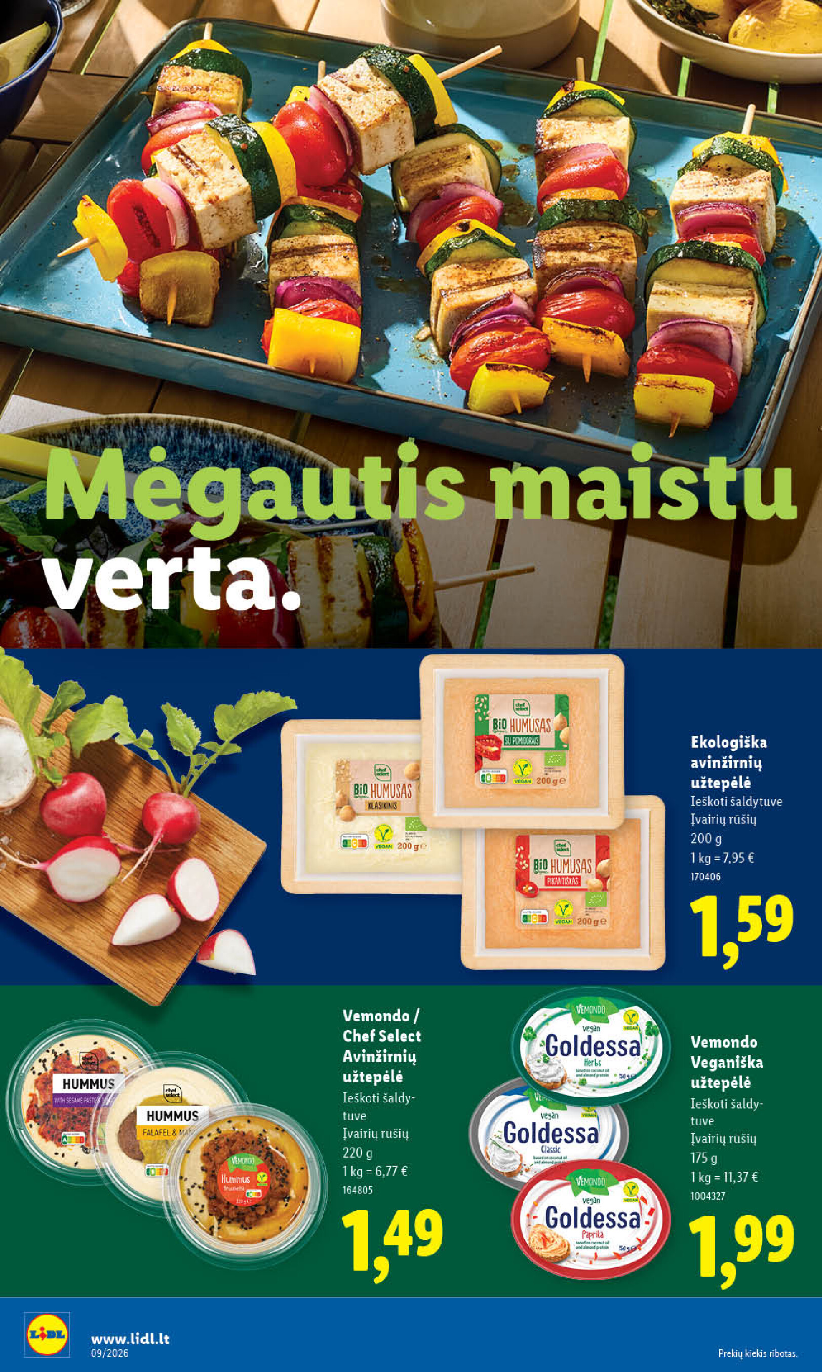 lidl - MAISTO PREKIŲ PASIŪLYMAI (2026-02-23 - 2026-03-01) - page: 22