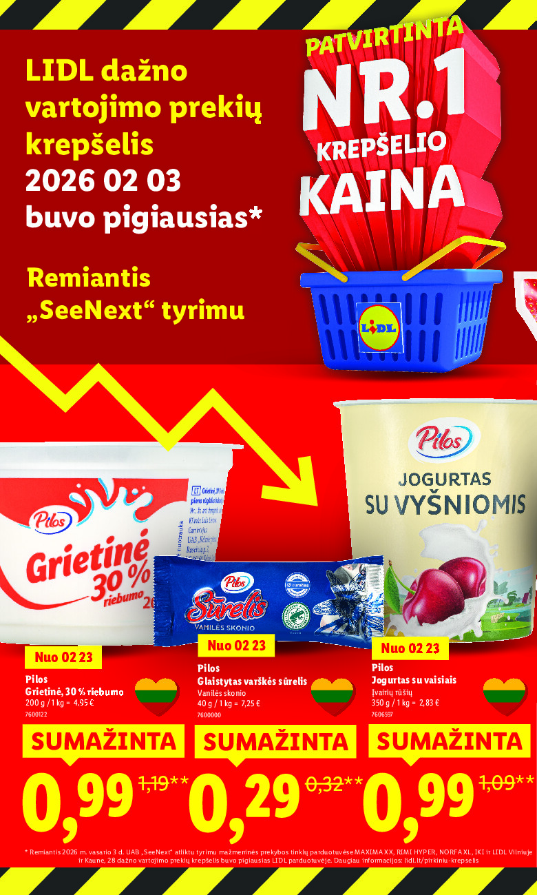 lidl - Ne akcija, o nauja kaina (2026-01-05 - 2026-03-09) - page: 2