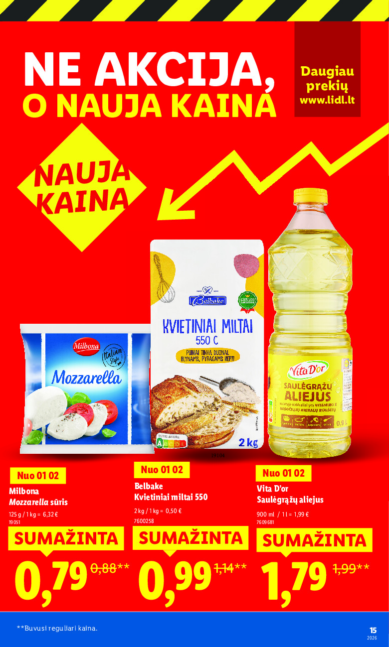 lidl - Ne akcija, o nauja kaina (2026-01-05 - 2026-03-09) - page: 13
