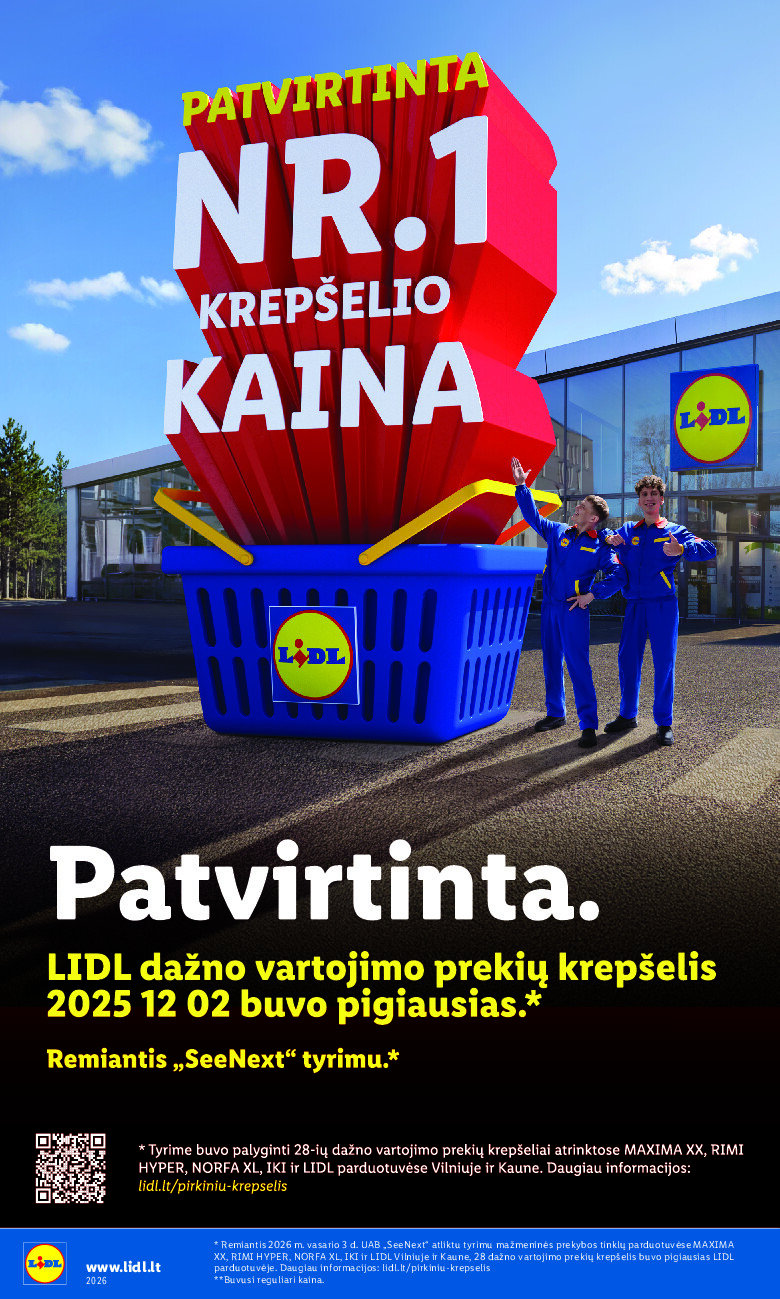 lidl - Ne akcija, o nauja kaina (2026-01-05 - 2026-03-09) - page: 34