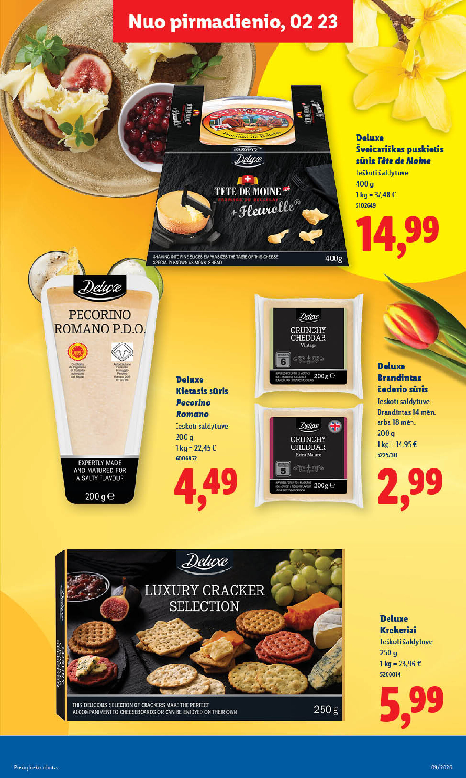lidl - MAISTO PREKIŲ PASIŪLYMAI (2026-02-23 - 2026-03-01) - page: 13