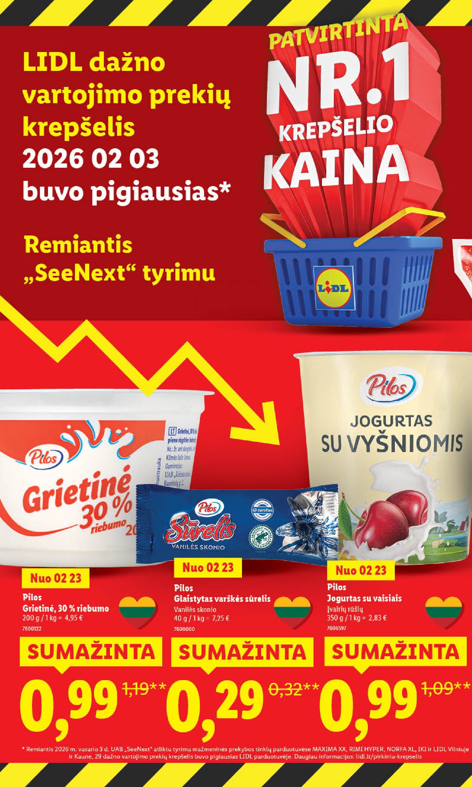lidl - MAISTO PREKIŲ PASIŪLYMAI (2026-02-23 - 2026-03-01) - page: 2