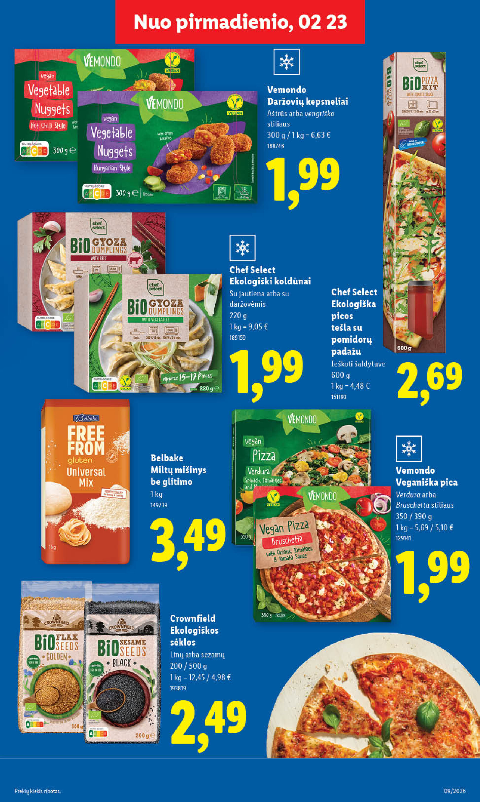 lidl - MAISTO PREKIŲ PASIŪLYMAI (2026-02-23 - 2026-03-01) - page: 21