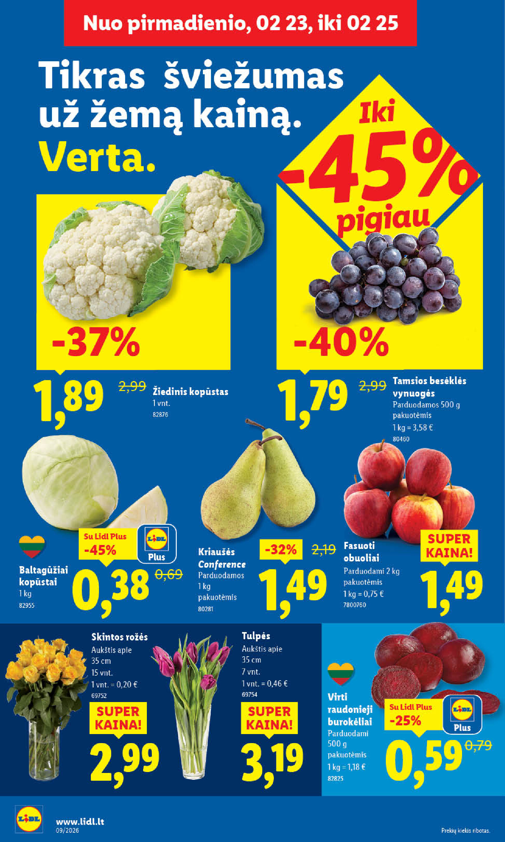 lidl - MAISTO PREKIŲ PASIŪLYMAI (2026-02-23 - 2026-03-01) - page: 4
