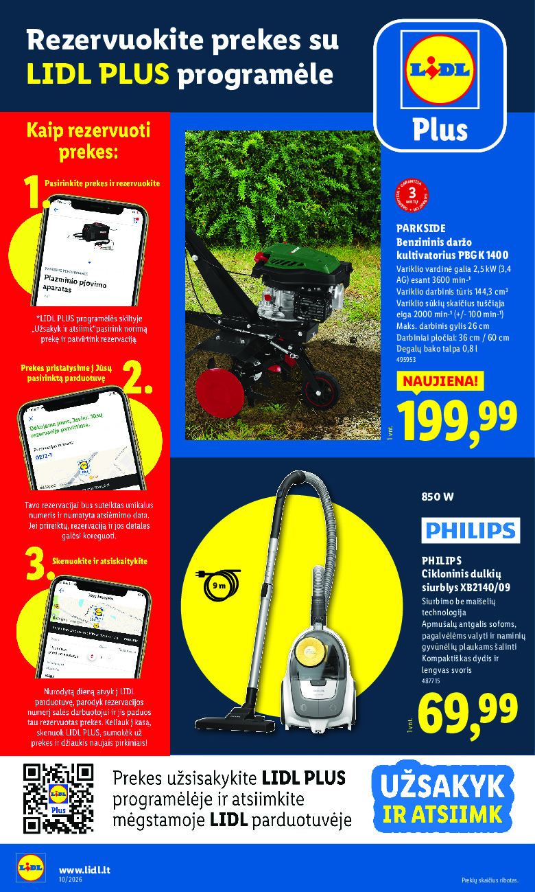 lidl - NE MAISTO PREKIŲ PASIŪLYMAI (2026-03-02 - 2026-03-08) - page: 2