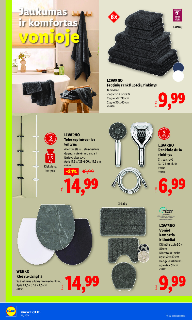 lidl - NE MAISTO PREKIŲ PASIŪLYMAI (2026-03-02 - 2026-03-08) - page: 22