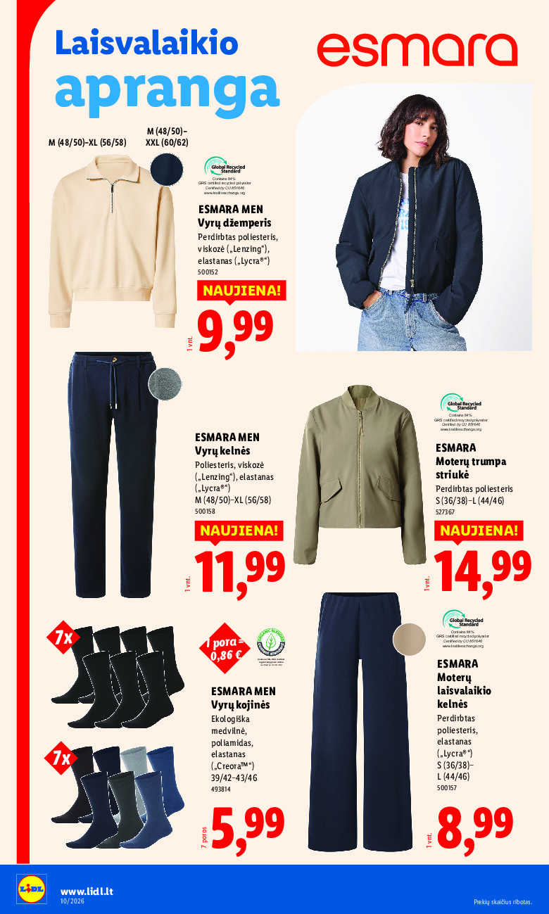 lidl - NE MAISTO PREKIŲ PASIŪLYMAI (2026-03-02 - 2026-03-08) - page: 28