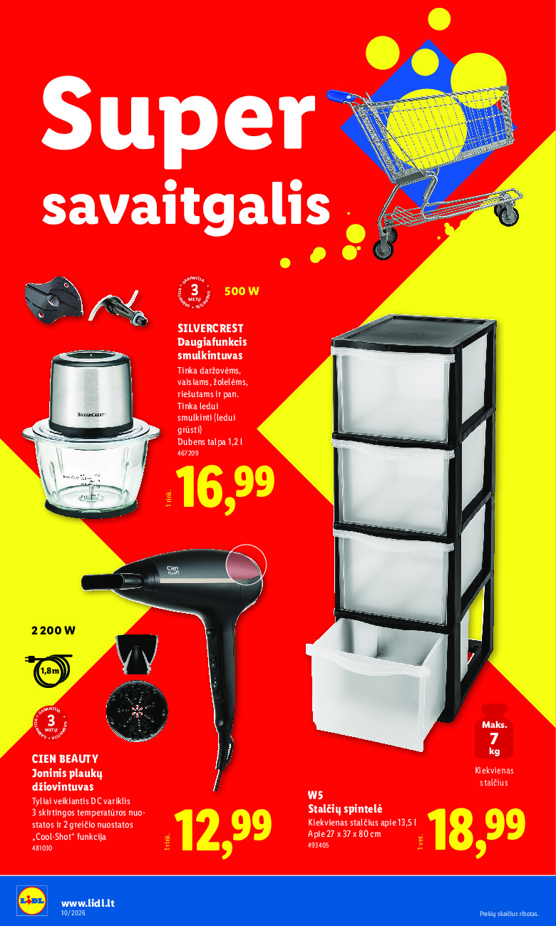 lidl - NE MAISTO PREKIŲ PASIŪLYMAI (2026-03-02 - 2026-03-08) - page: 30