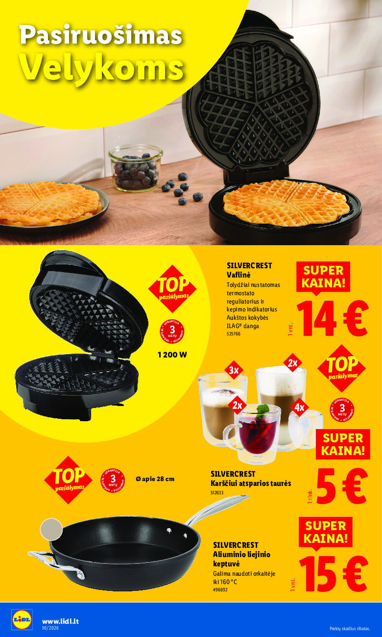 lidl - NE MAISTO PREKIŲ PASIŪLYMAI (2026-03-02 - 2026-03-08) - page: 4