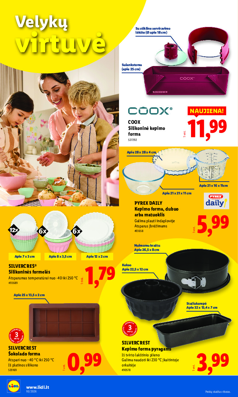 lidl - NE MAISTO PREKIŲ PASIŪLYMAI (2026-03-02 - 2026-03-08) - page: 6