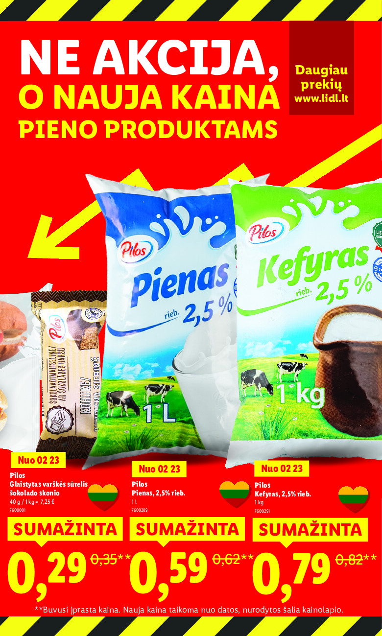 lidl - Ne akcija, o nauja kaina (2026-01-05 - 2026-03-09) - page: 11