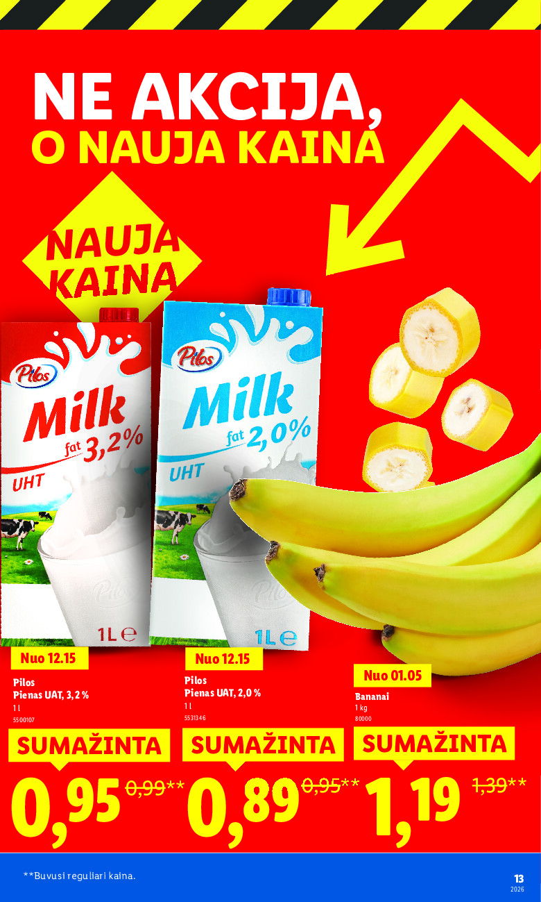 lidl - Ne akcija, o nauja kaina (2026-01-05 - 2026-03-09) - page: 13