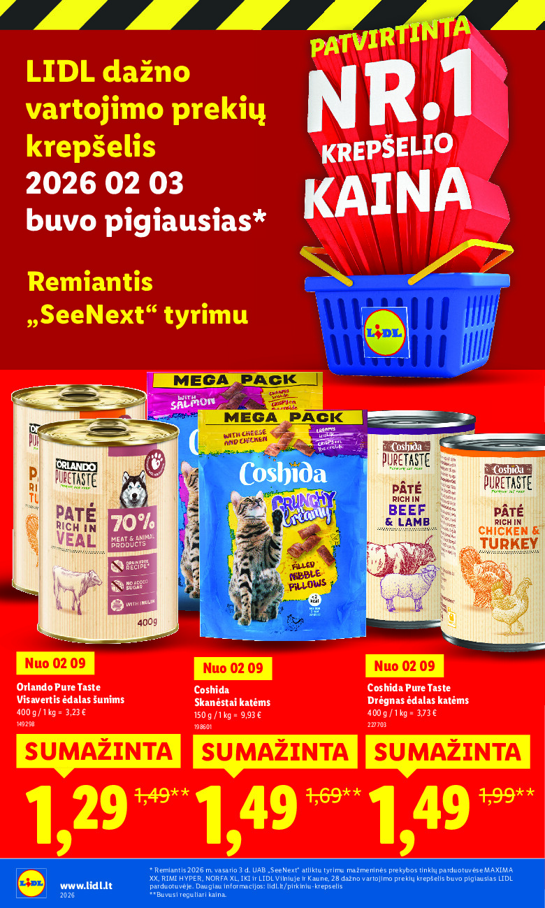 lidl - Ne akcija, o nauja kaina (2026-01-05 - 2026-03-09) - page: 20