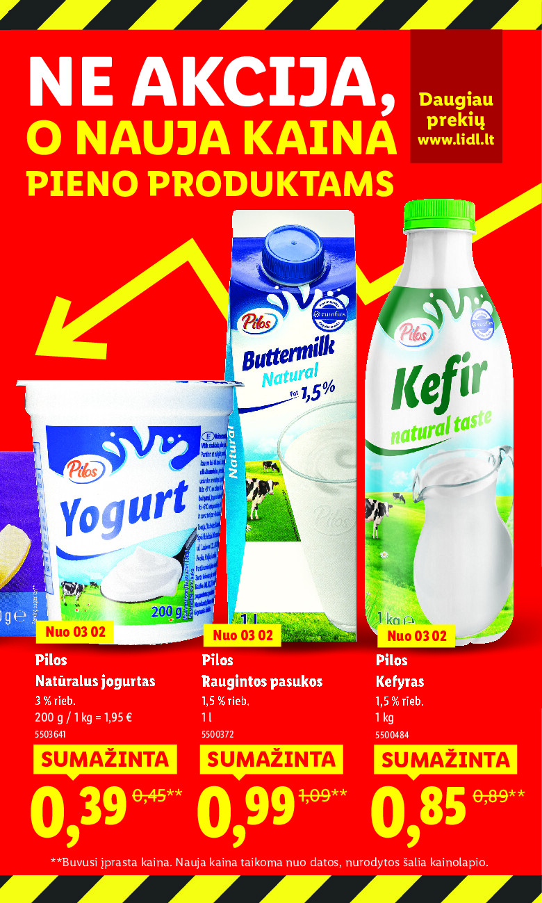 lidl - Ne akcija, o nauja kaina (2026-01-05 - 2026-03-09) - page: 5