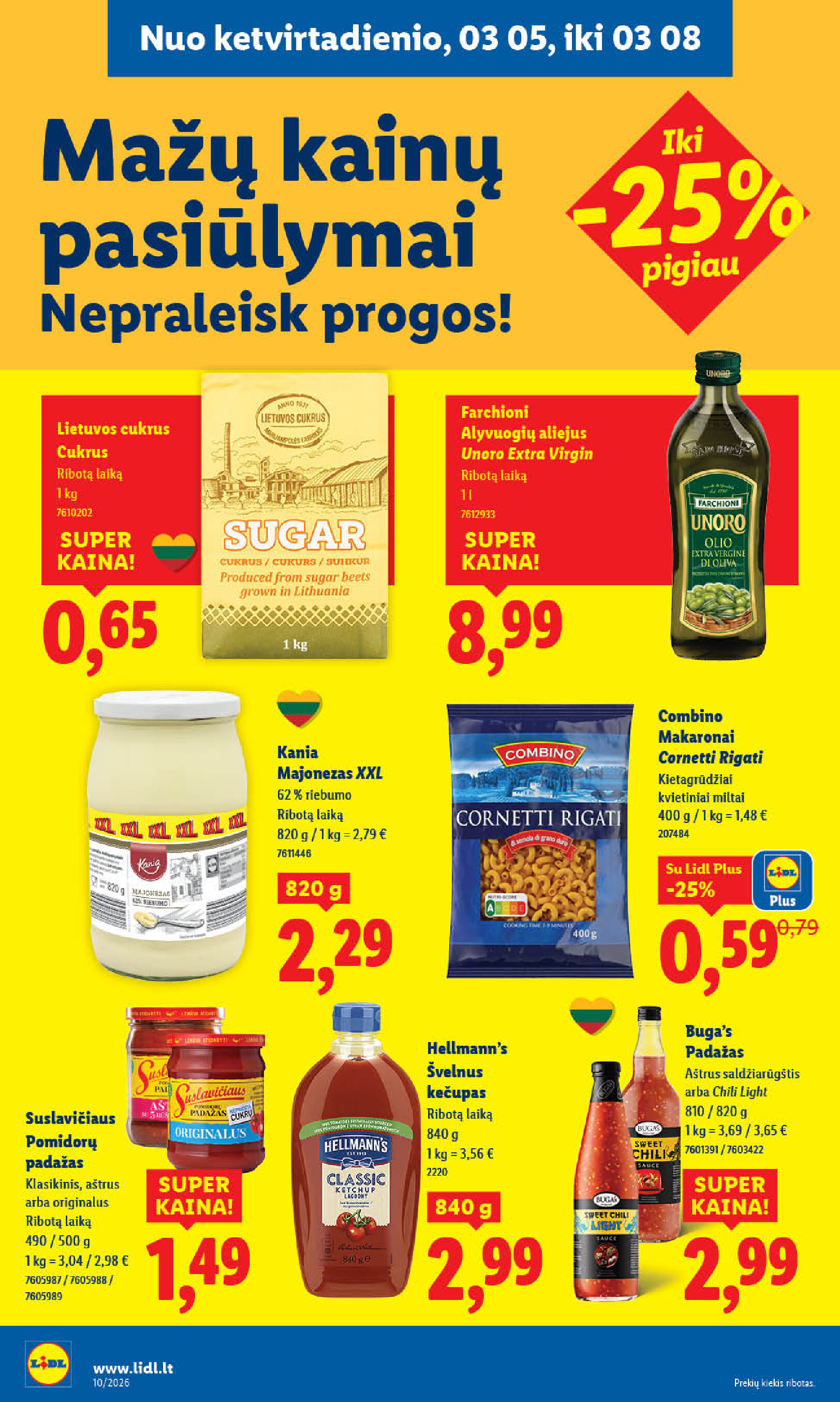 lidl - MAISTO PREKIŲ PASIŪLYMAI (2026-03-02 - 2026-03-08) - page: 36