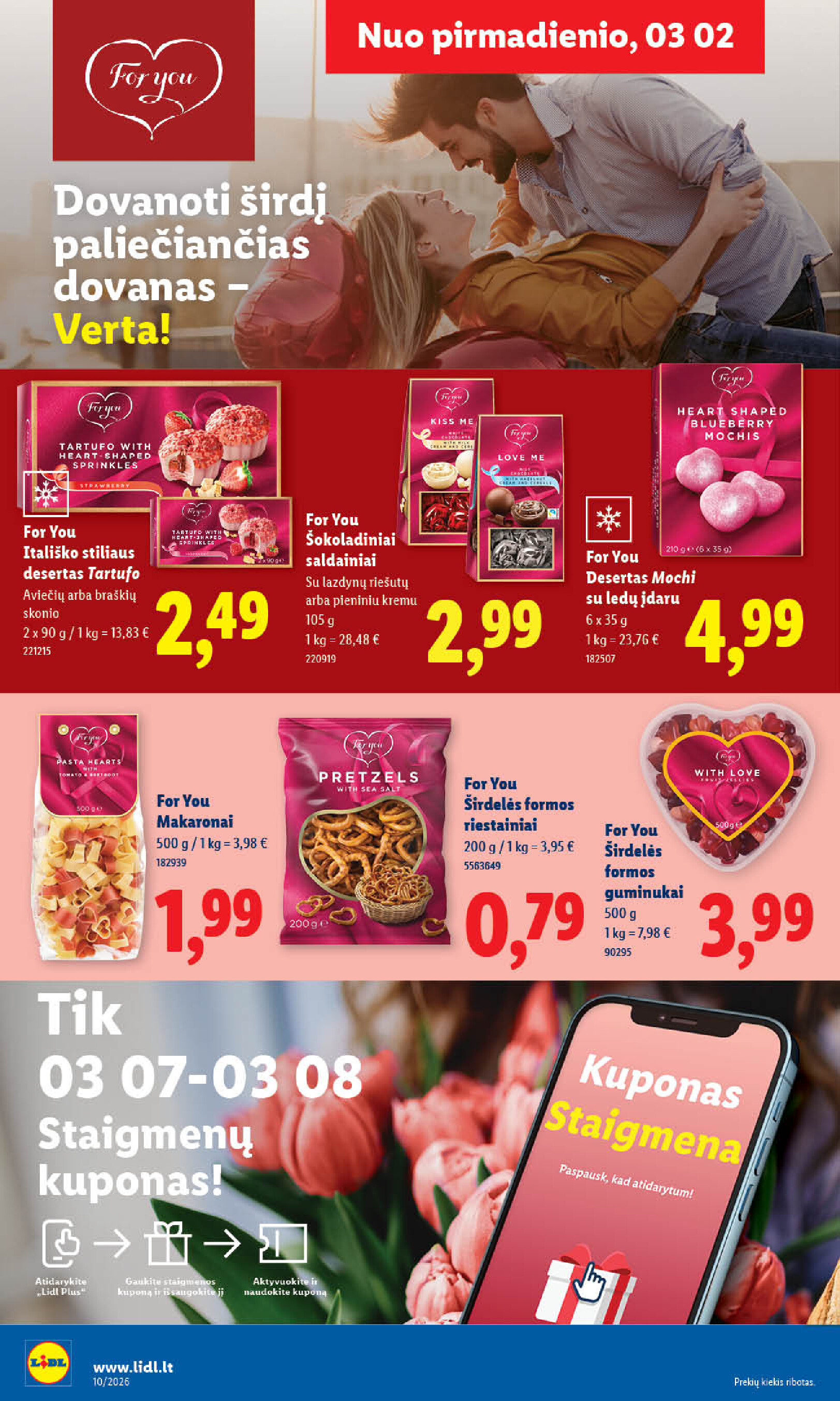 lidl - MAISTO PREKIŲ PASIŪLYMAI (2026-03-02 - 2026-03-08) - page: 6