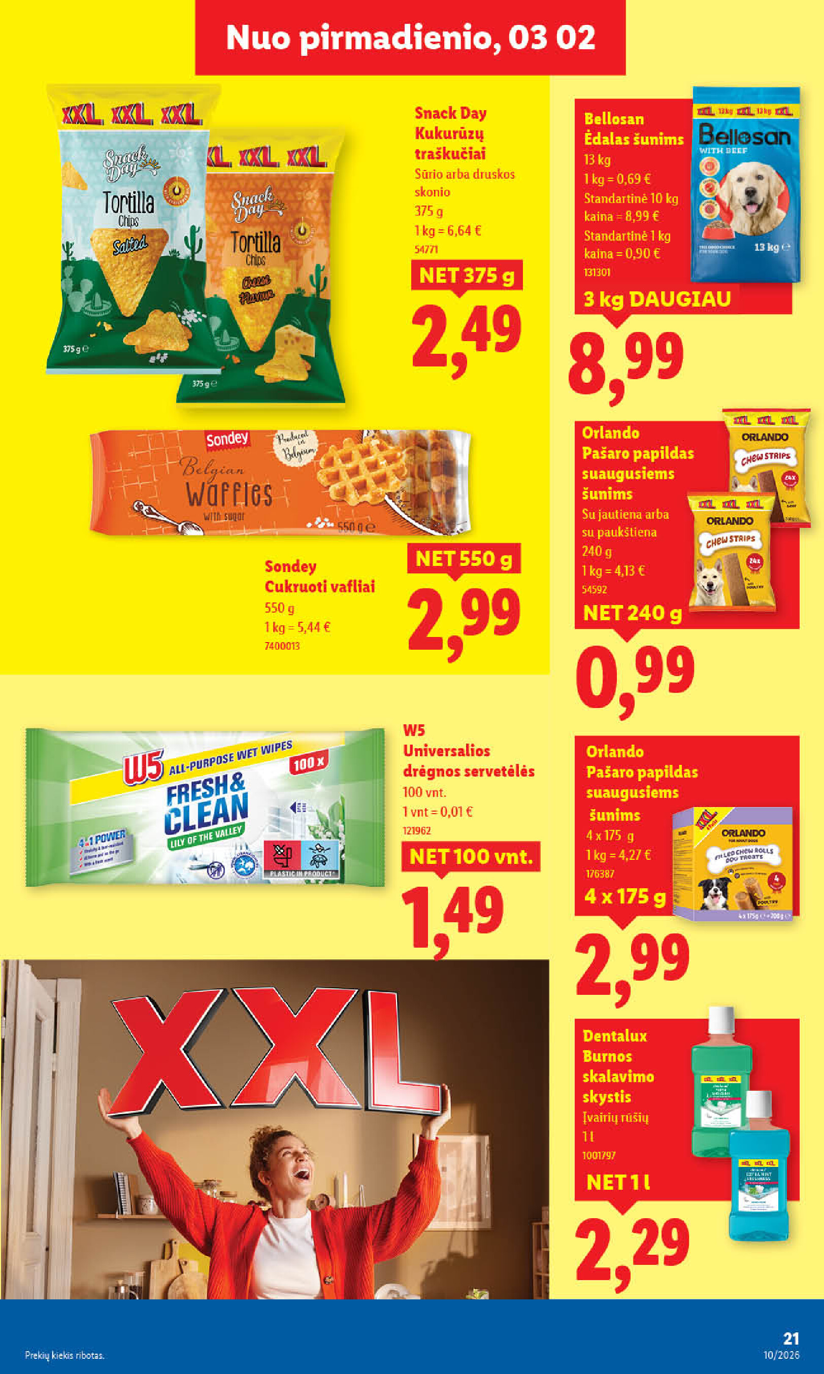 lidl - MAISTO PREKIŲ PASIŪLYMAI (2026-03-02 - 2026-03-08) - page: 23