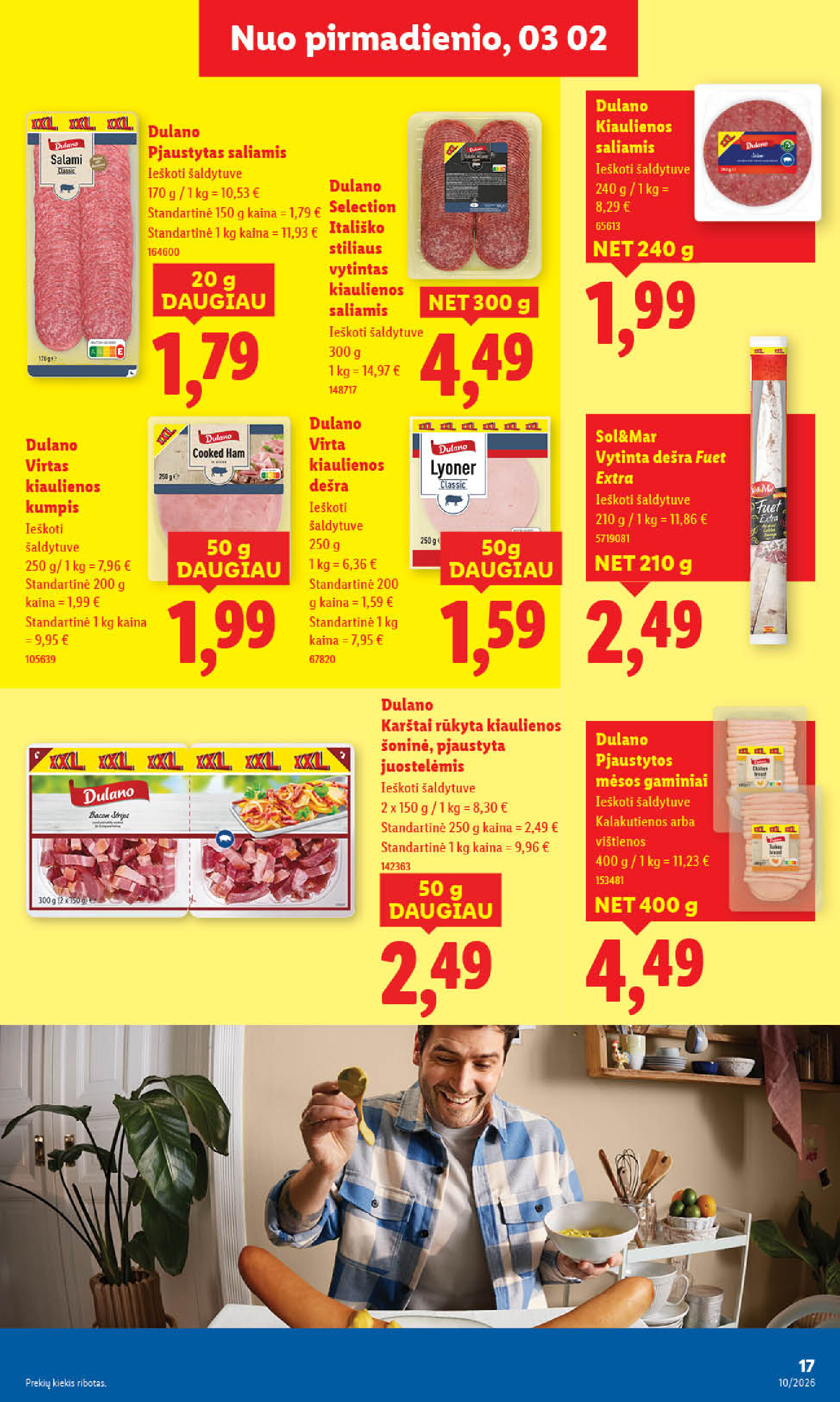lidl - MAISTO PREKIŲ PASIŪLYMAI (2026-03-02 - 2026-03-08) - page: 19