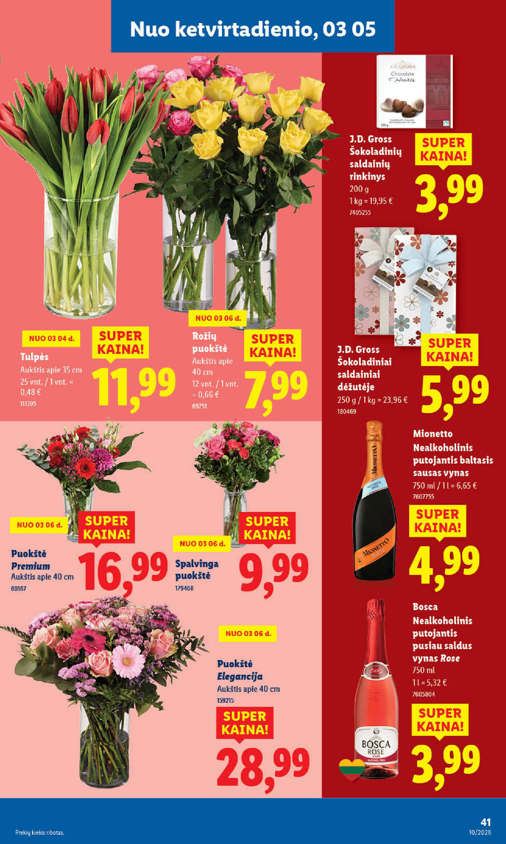 lidl - MAISTO PREKIŲ PASIŪLYMAI (2026-03-02 - 2026-03-08) - page: 3