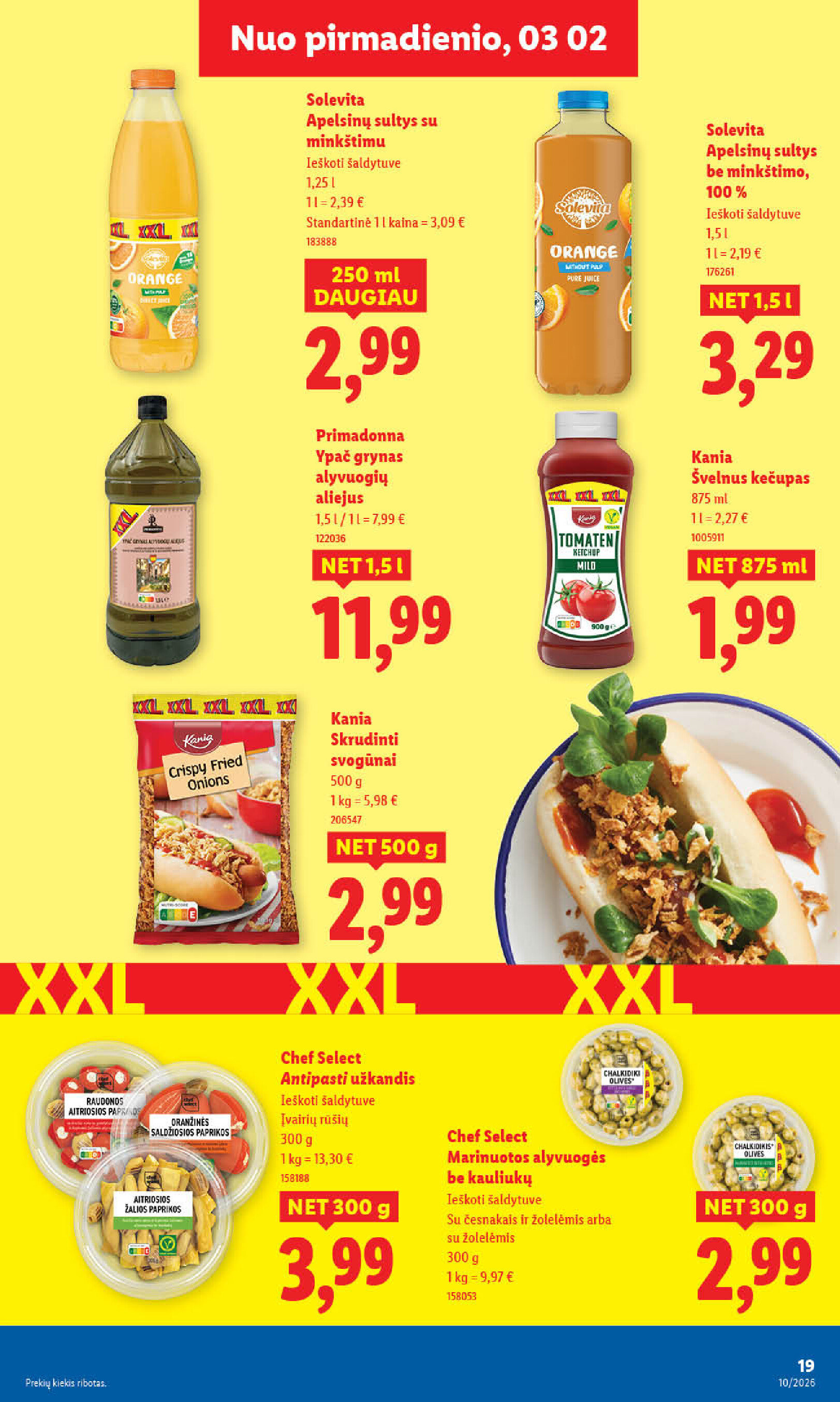 lidl - MAISTO PREKIŲ PASIŪLYMAI (2026-03-02 - 2026-03-08) - page: 23