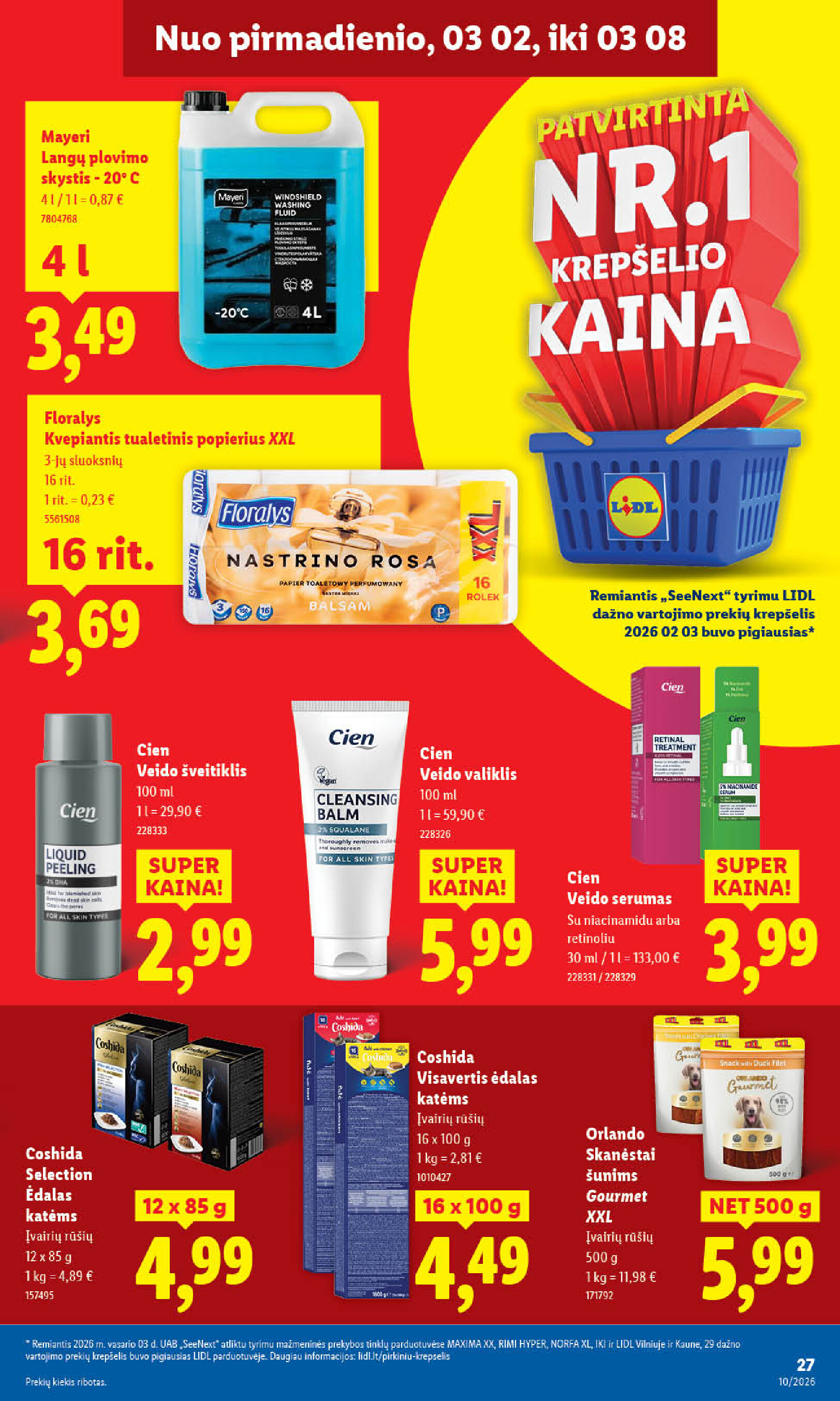 lidl - MAISTO PREKIŲ PASIŪLYMAI (2026-03-02 - 2026-03-08) - page: 31