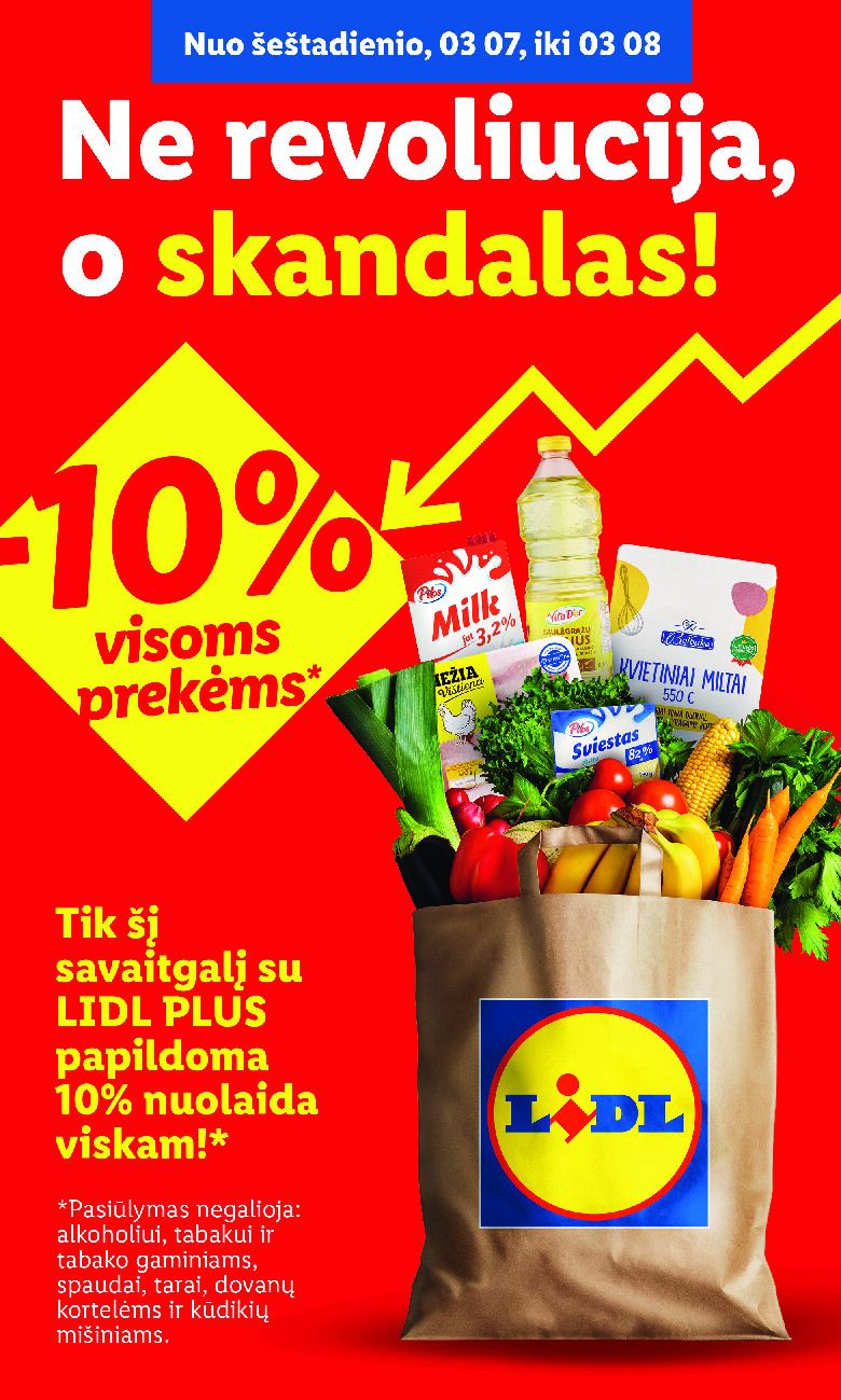 lidl - MAISTO PREKIŲ PASIŪLYMAI (2026-03-02 - 2026-03-08) - page: 1
