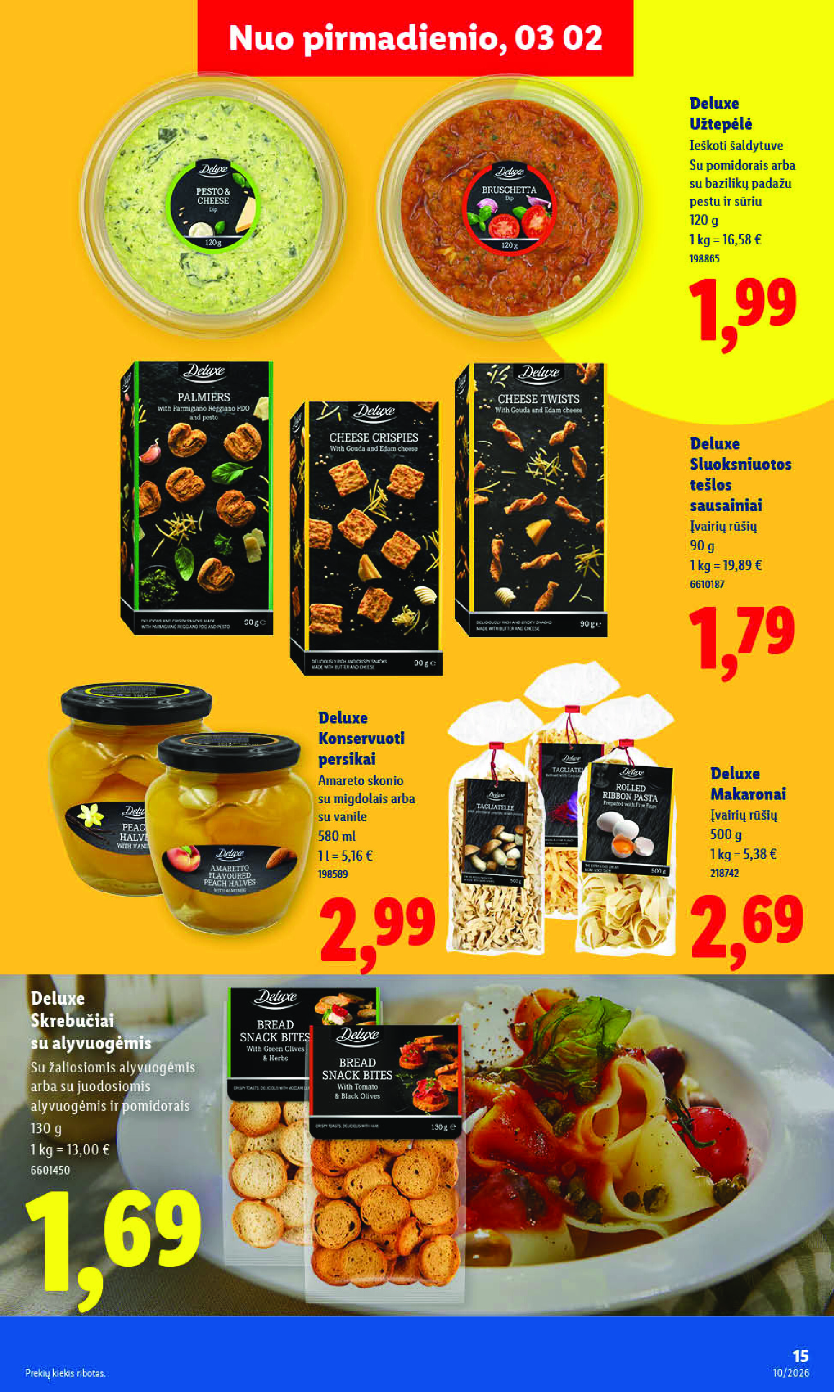 lidl - MAISTO PREKIŲ PASIŪLYMAI (2026-03-02 - 2026-03-08) - page: 19