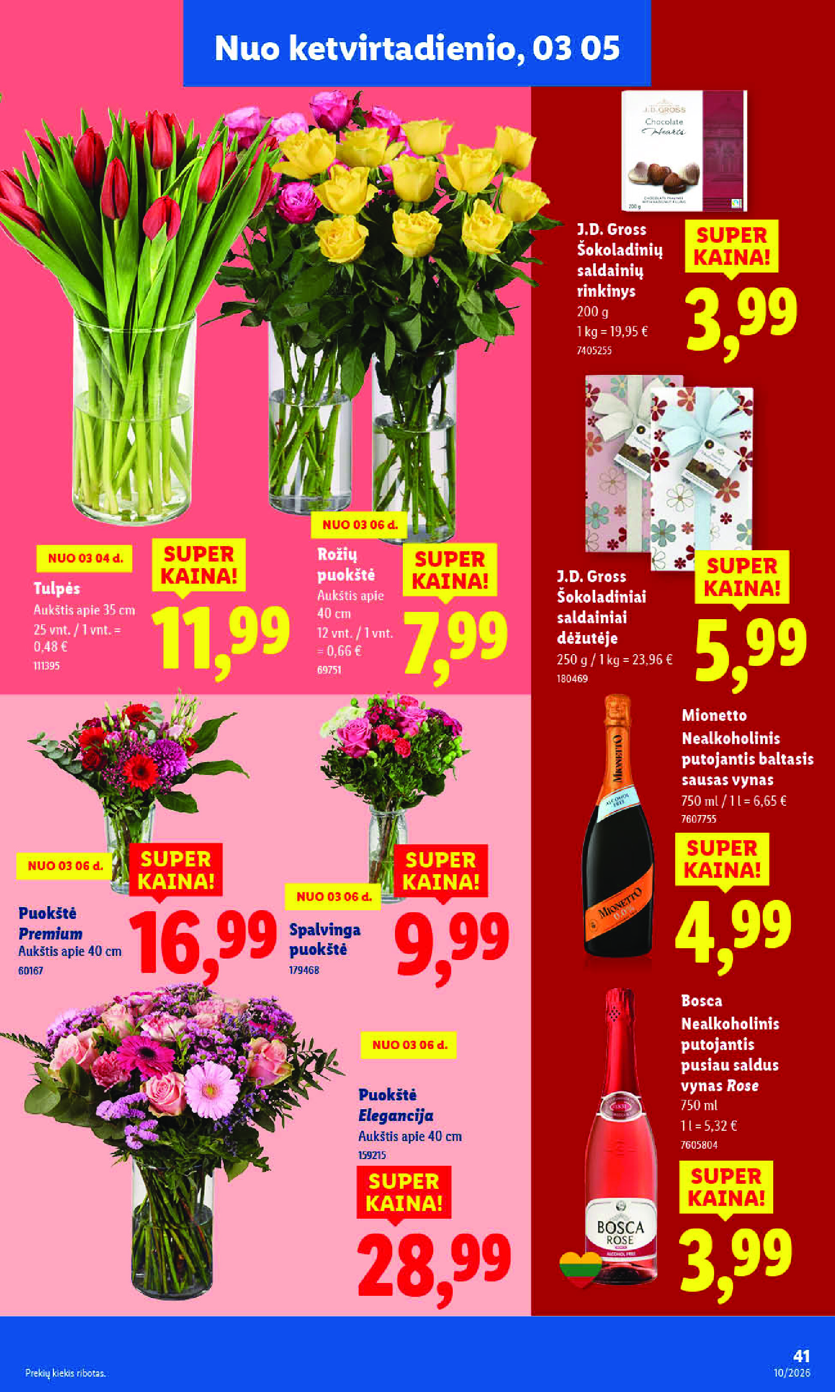 lidl - MAISTO PREKIŲ PASIŪLYMAI (2026-03-02 - 2026-03-08) - page: 3